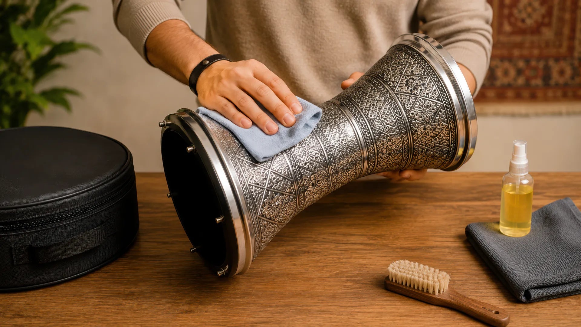 How to Maintain Your Darbuka: Cleaning, Transport & Care Guide