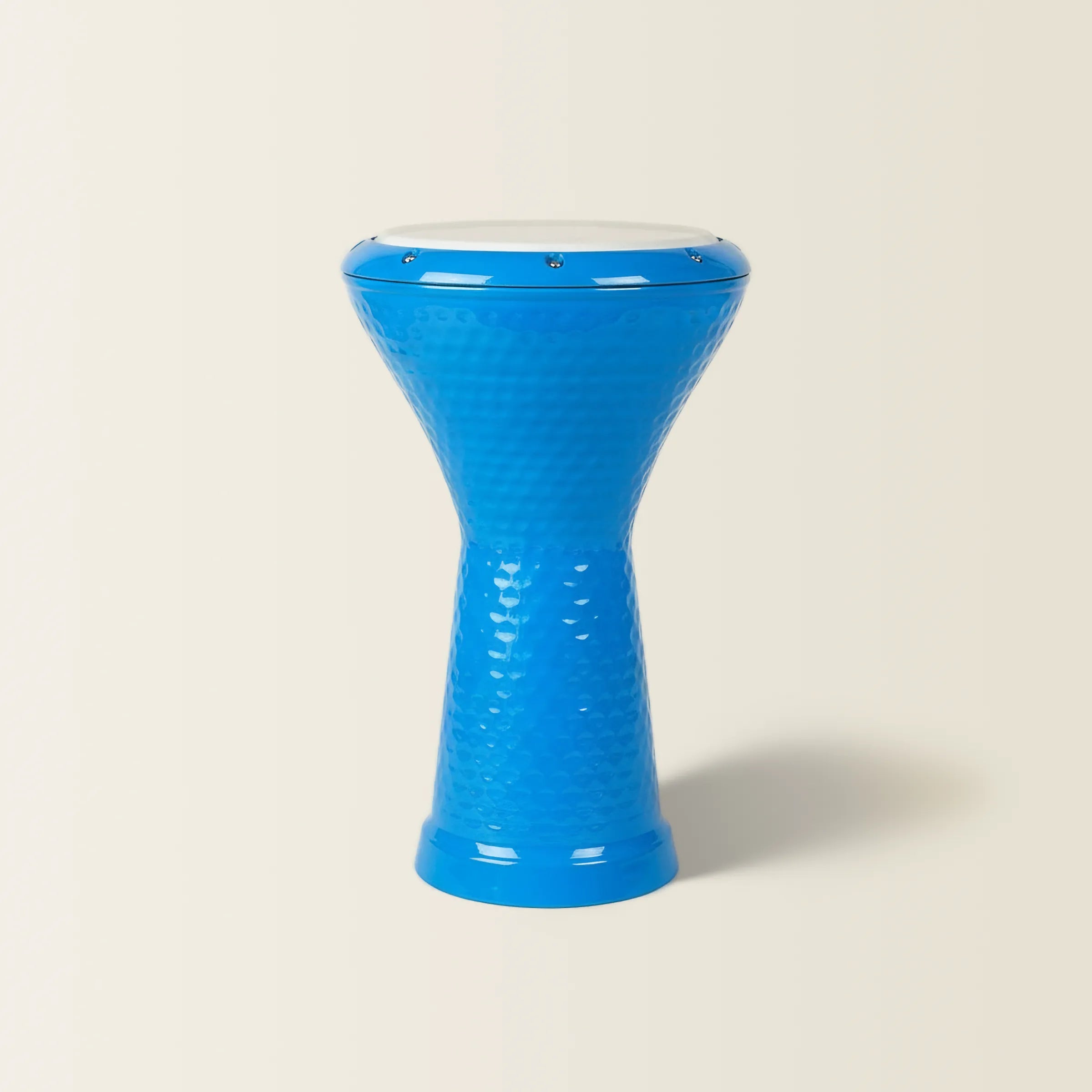 Aqua Forge | Hand-Hammered Ceramic Egyptian Darbuka