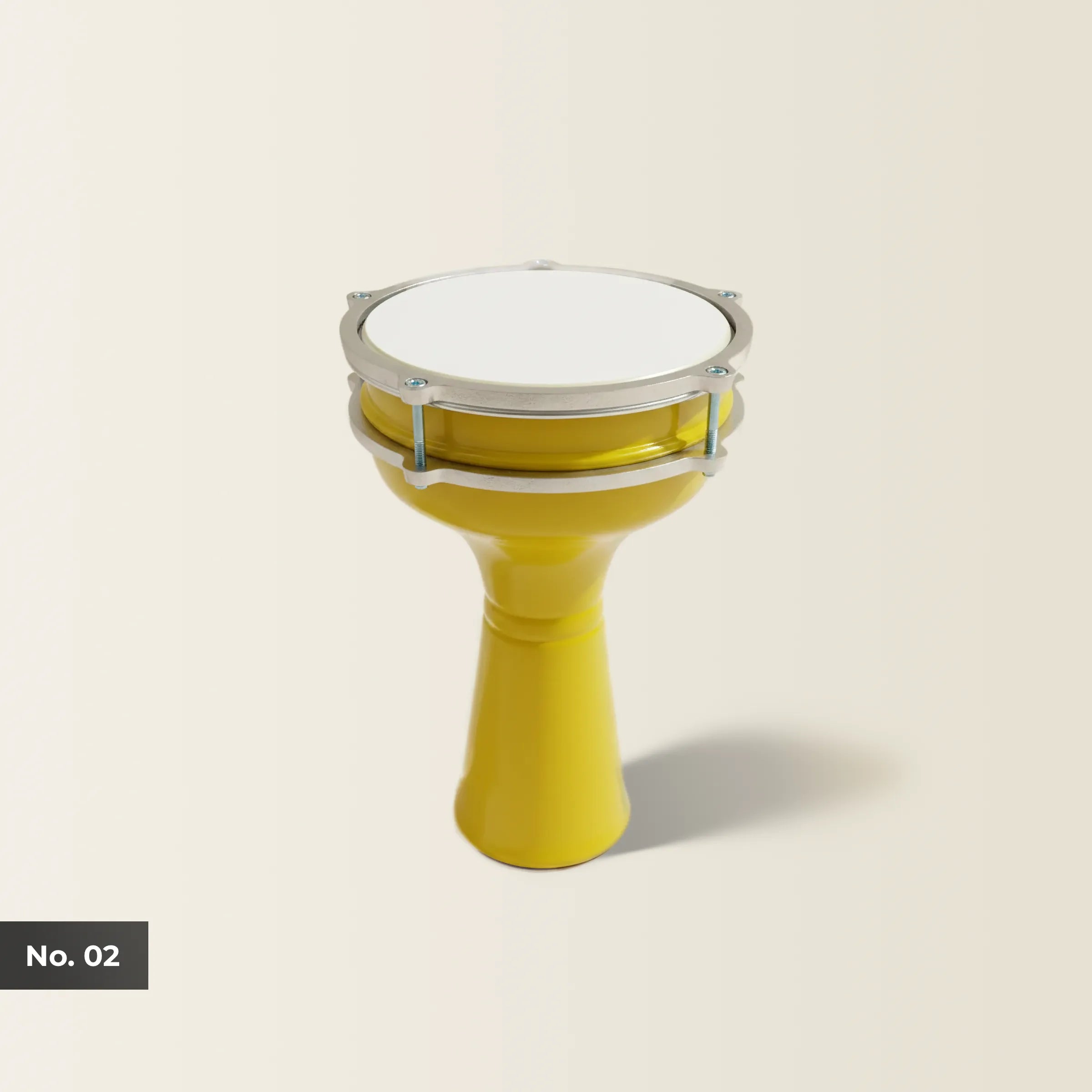 Citrine Beat | Yellow Turkish Style Kids Darbuka (Size No. 2)