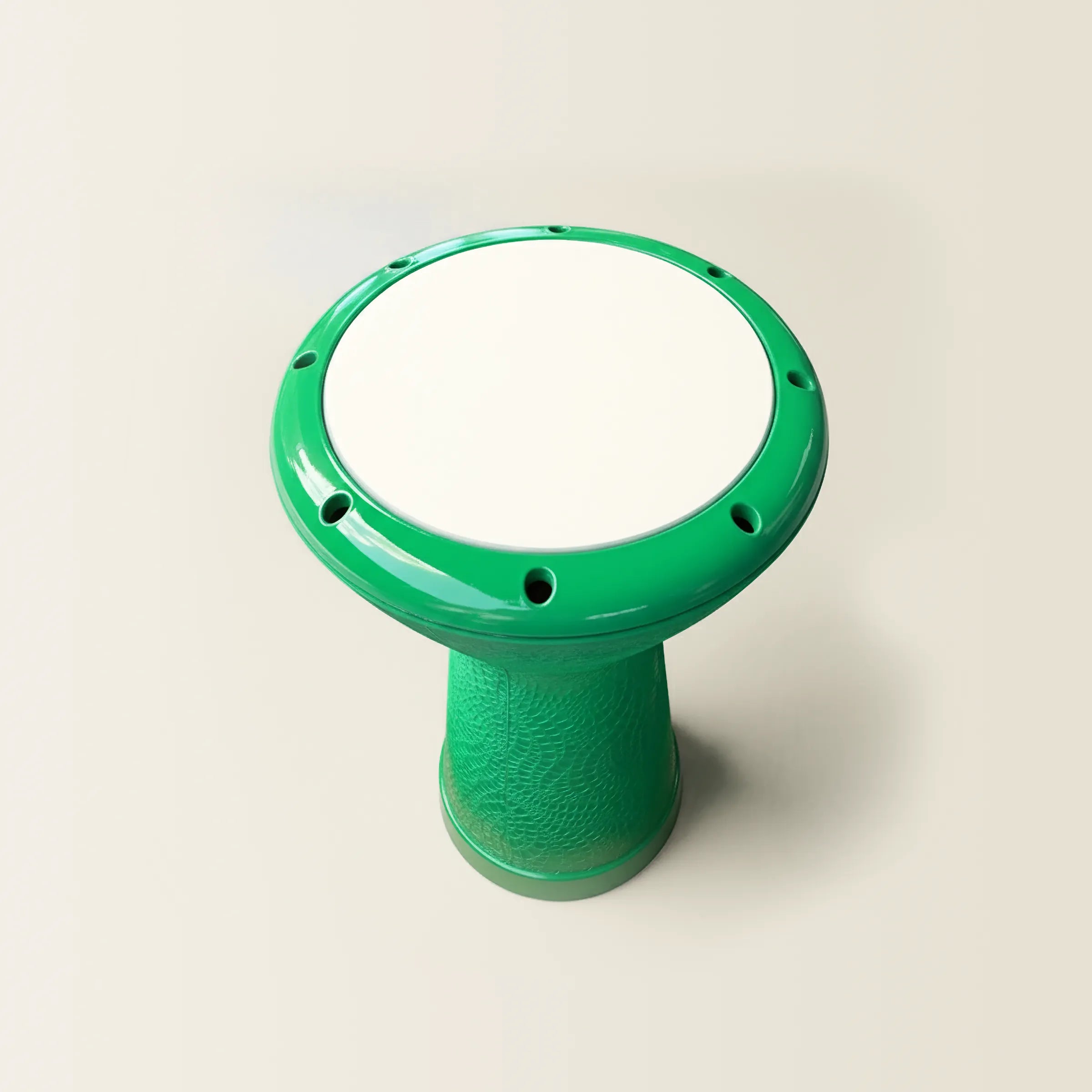 Forest Echo | Professional Green Fiberglass Egyptian Darbuka