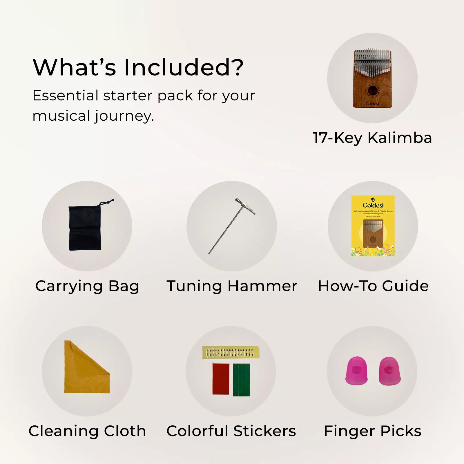 Mahogany Whisper | 17-Key Handcrafted Kalimba (Thumb Piano)