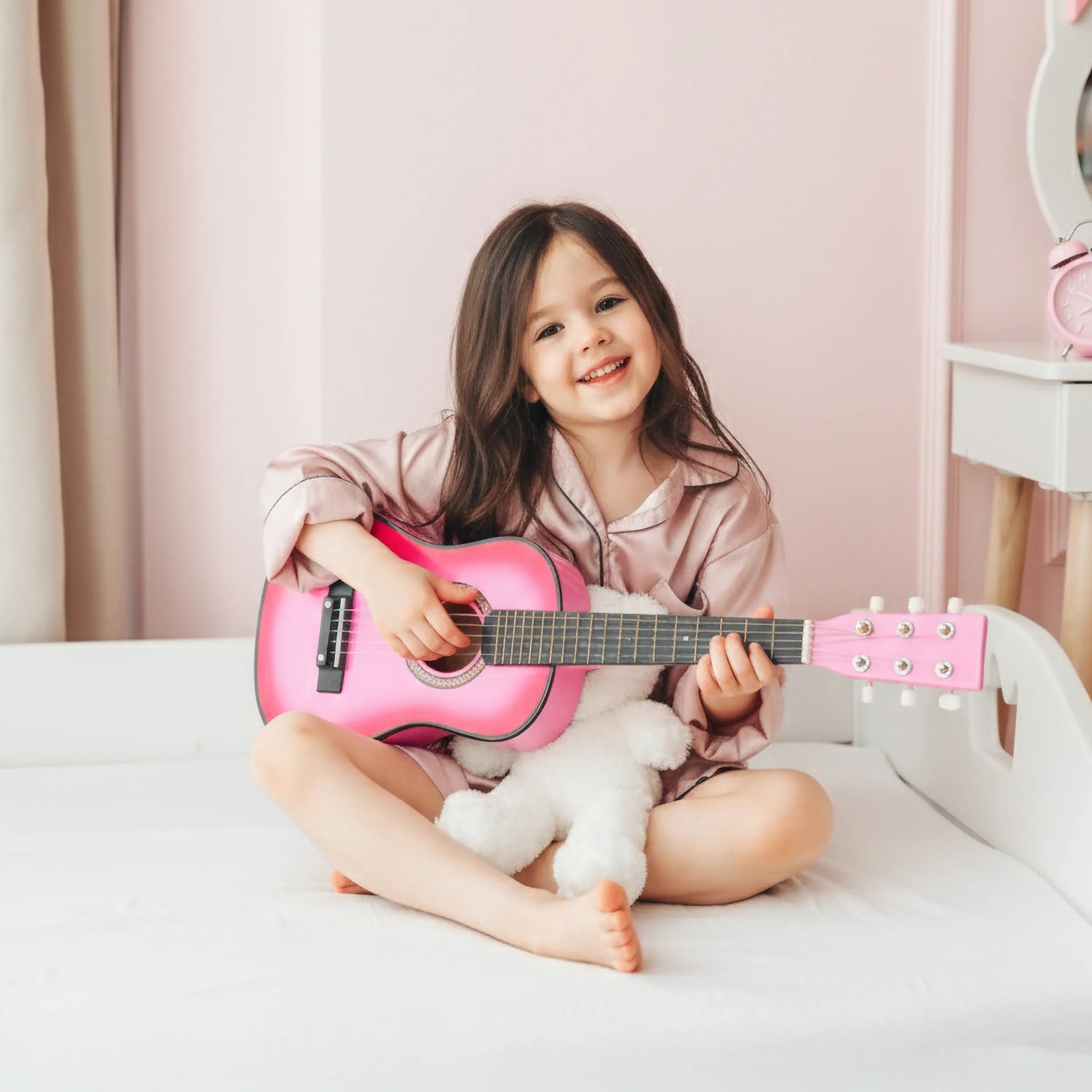 Pink Fantasy | 23" Mini Classical Guitar for Kids (Vibrant Pink)