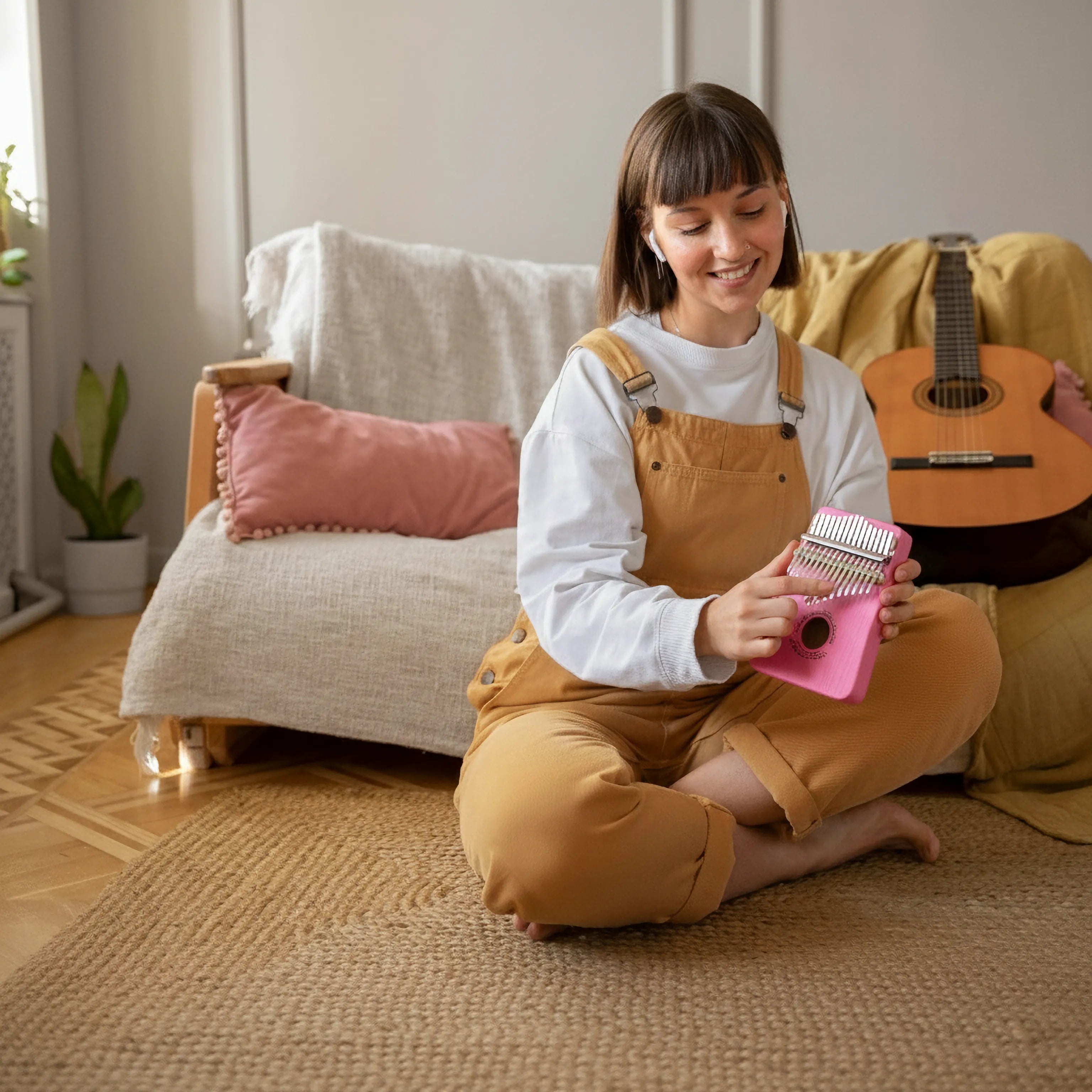 Rosy Harmony | Pink Kalimba Full Gift Set (17-Key)