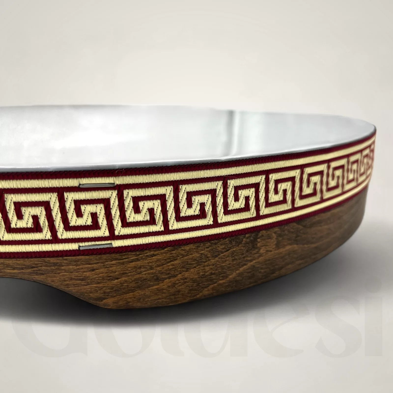 Handcrafted Natural Wood Bendir/Daf (Size: 42cm, 16.5in)