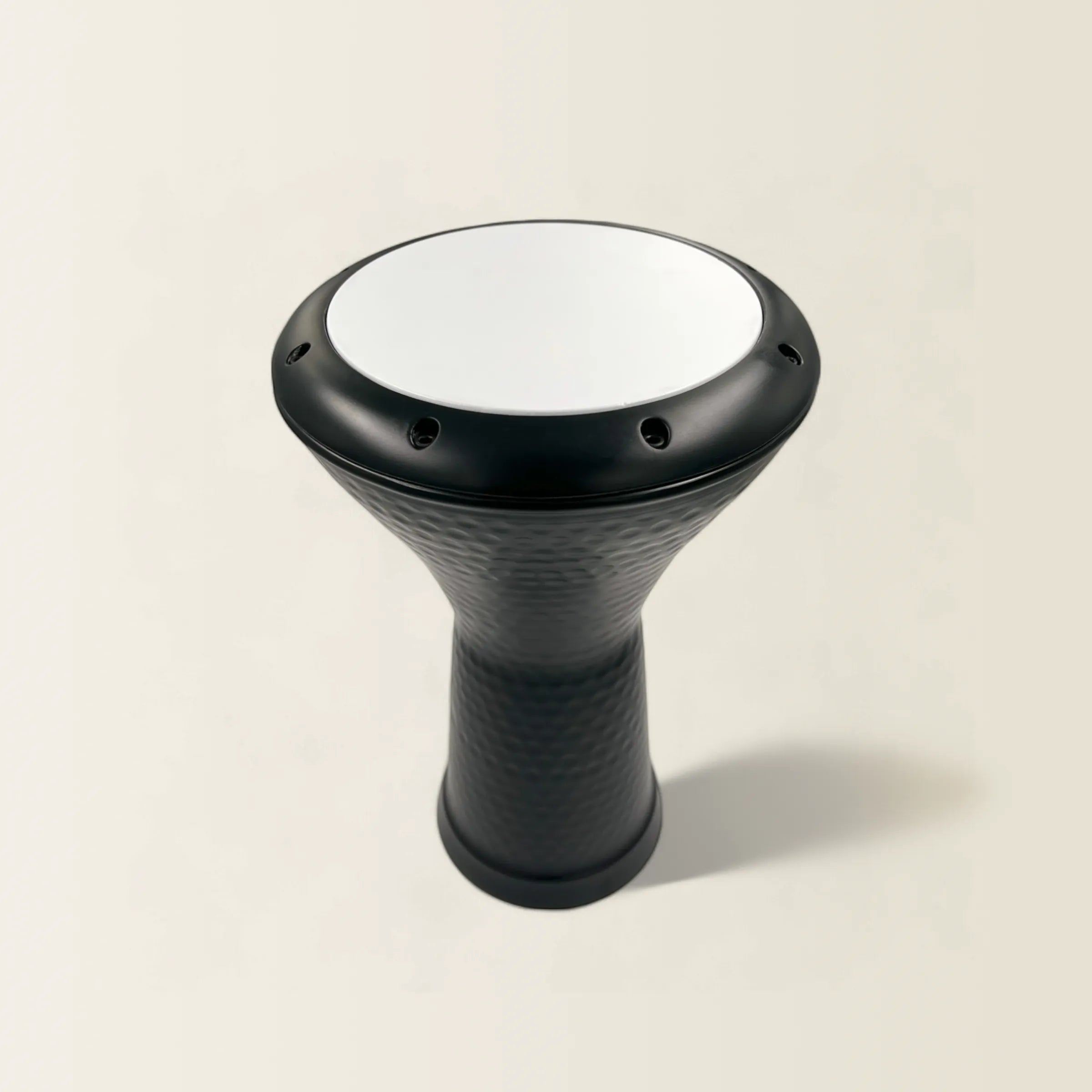 Obsidian Forge | Black Egyptian Ceramic Darbuka