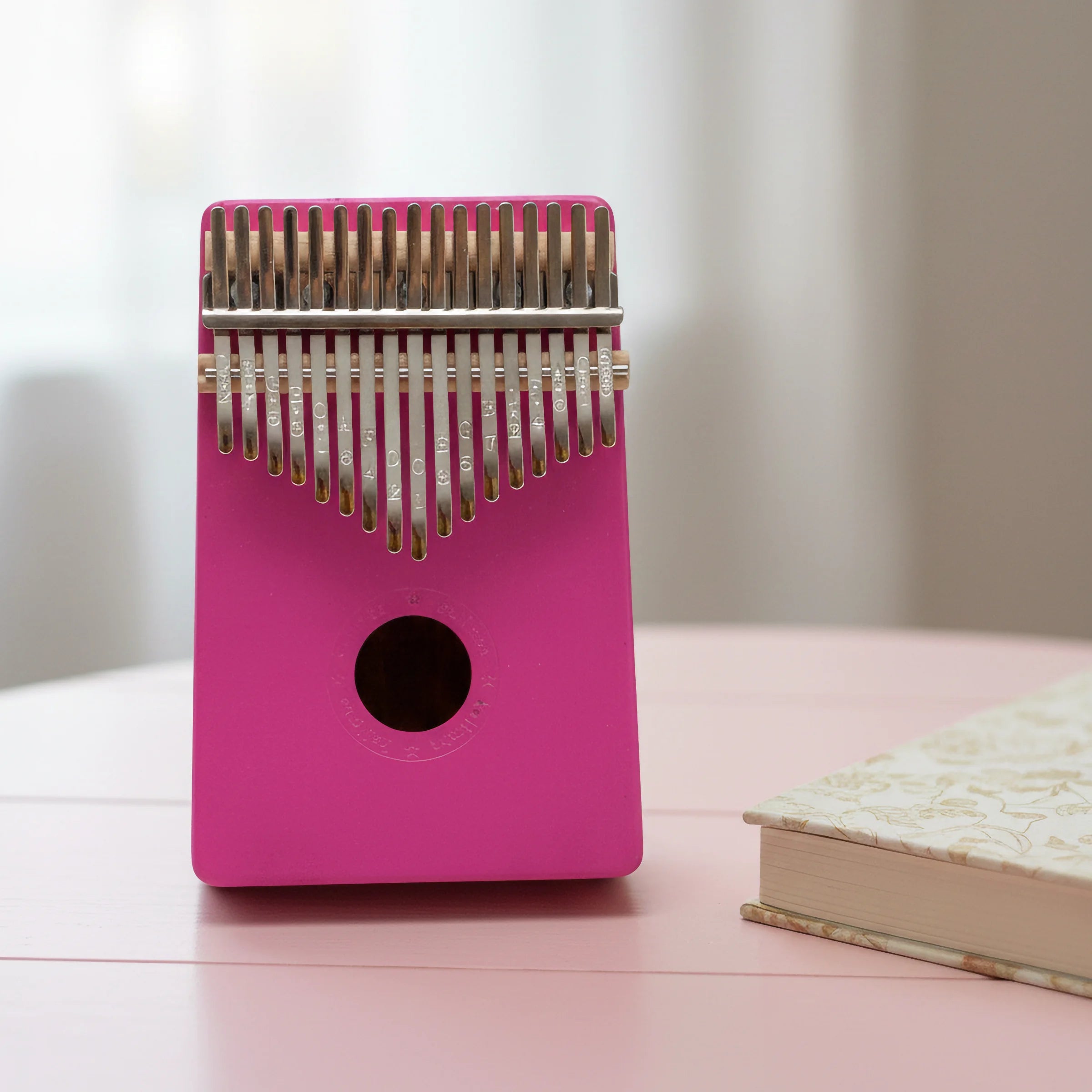 Rosy Harmony | Pink Kalimba Full Gift Set (17-Key)