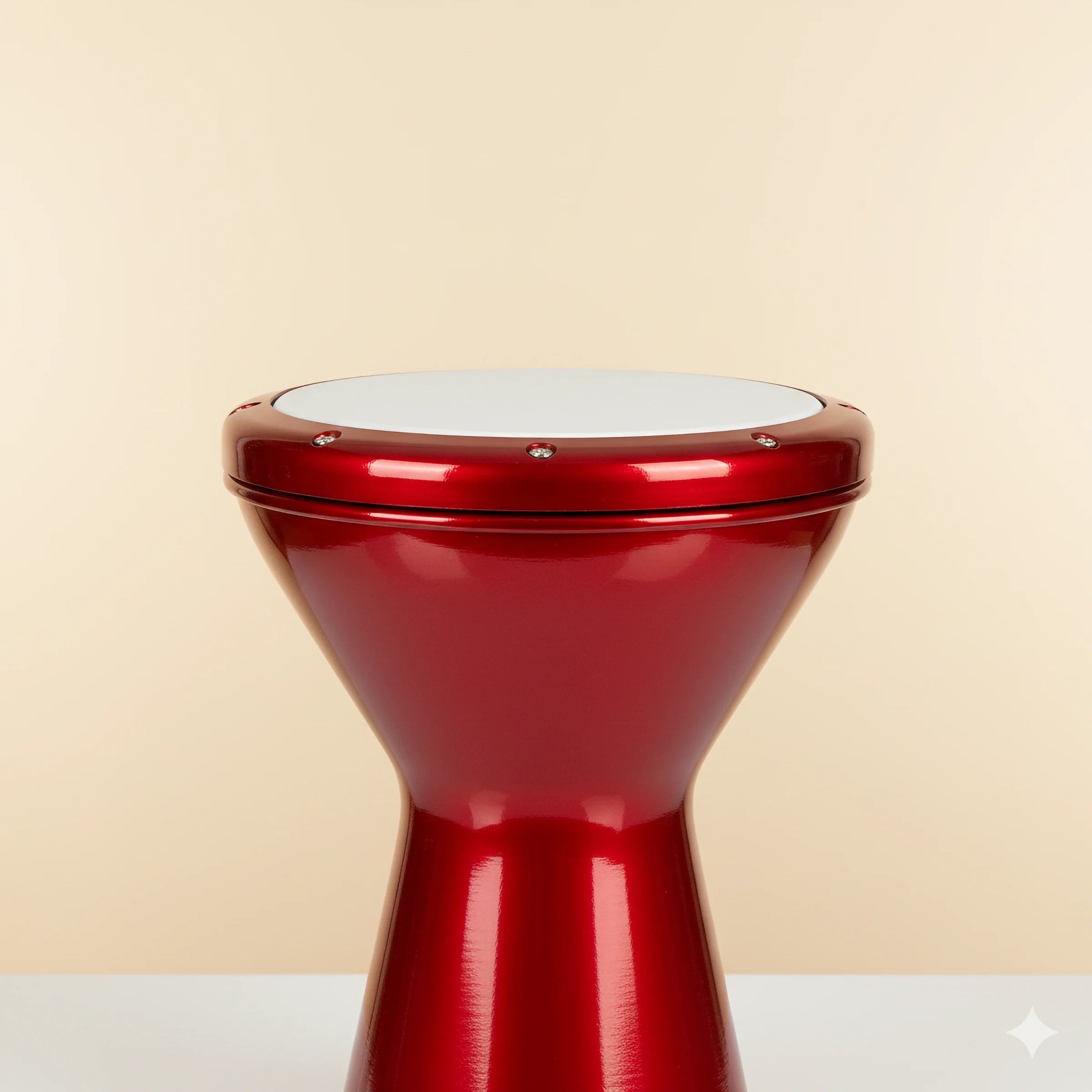 Fire Strike | Metallic Red Egyptian Darbuka (22cm)