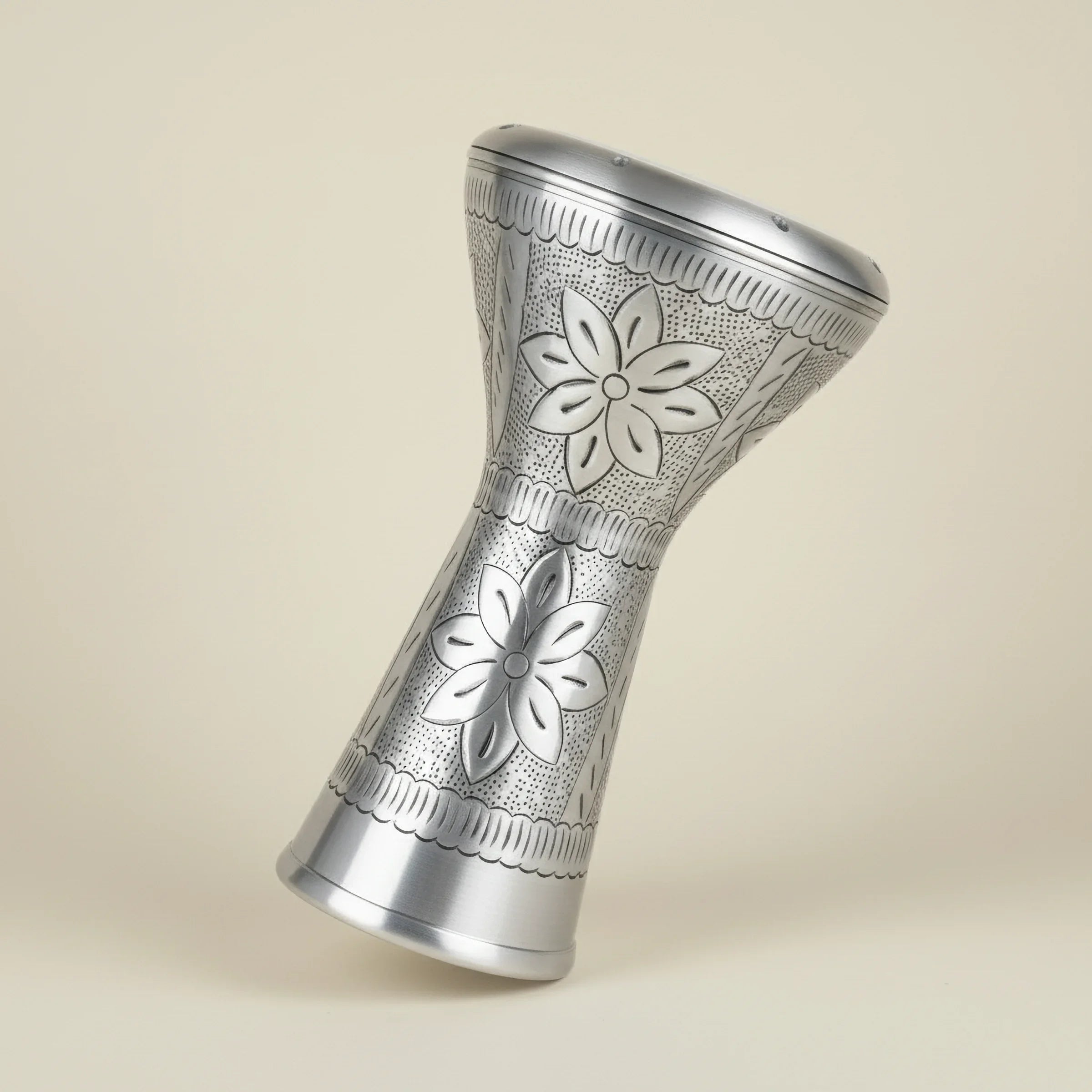 Artisan Echo | Hammered & Embossed Collector's Darbuka