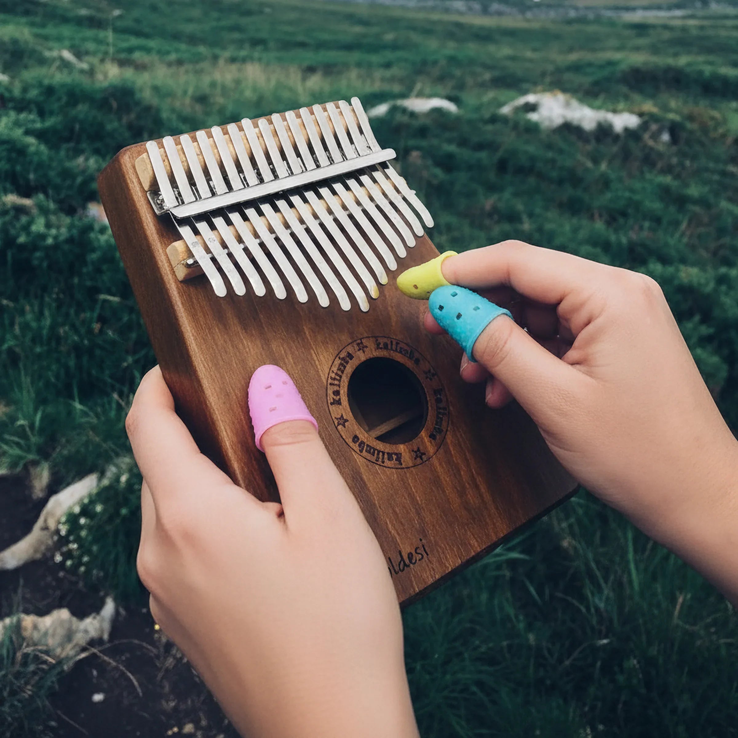 Little Guard | Silicone Finger Protectors & Pick Set (For Kids & Beginners)