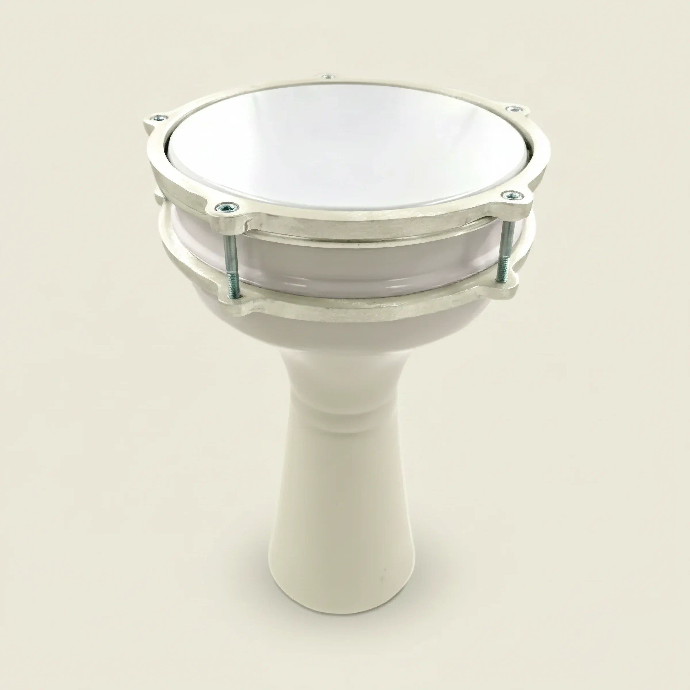Pearl Beat | White Turkish Style Kids Darbuka (Size No. 1)