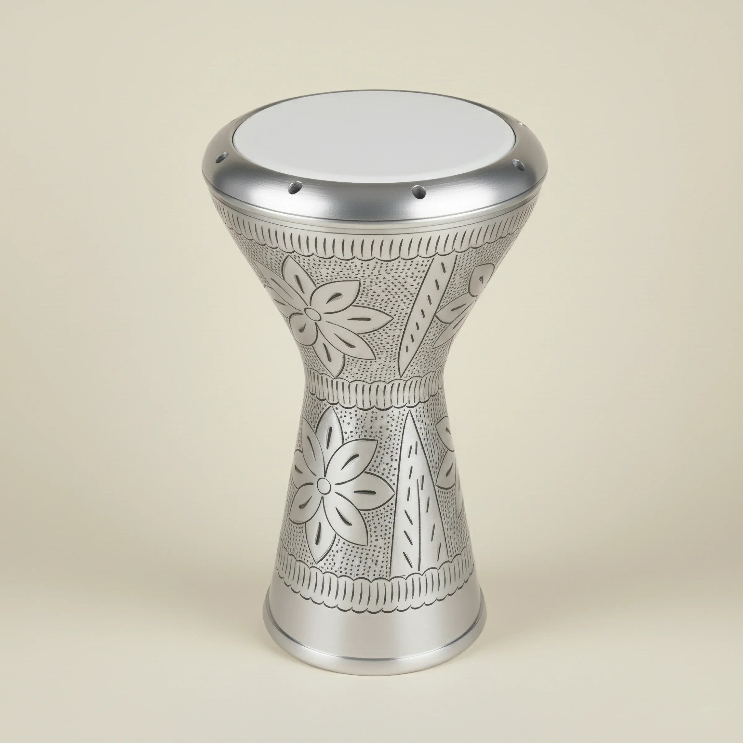 Artisan Echo | Hammered & Embossed Collector's Darbuka