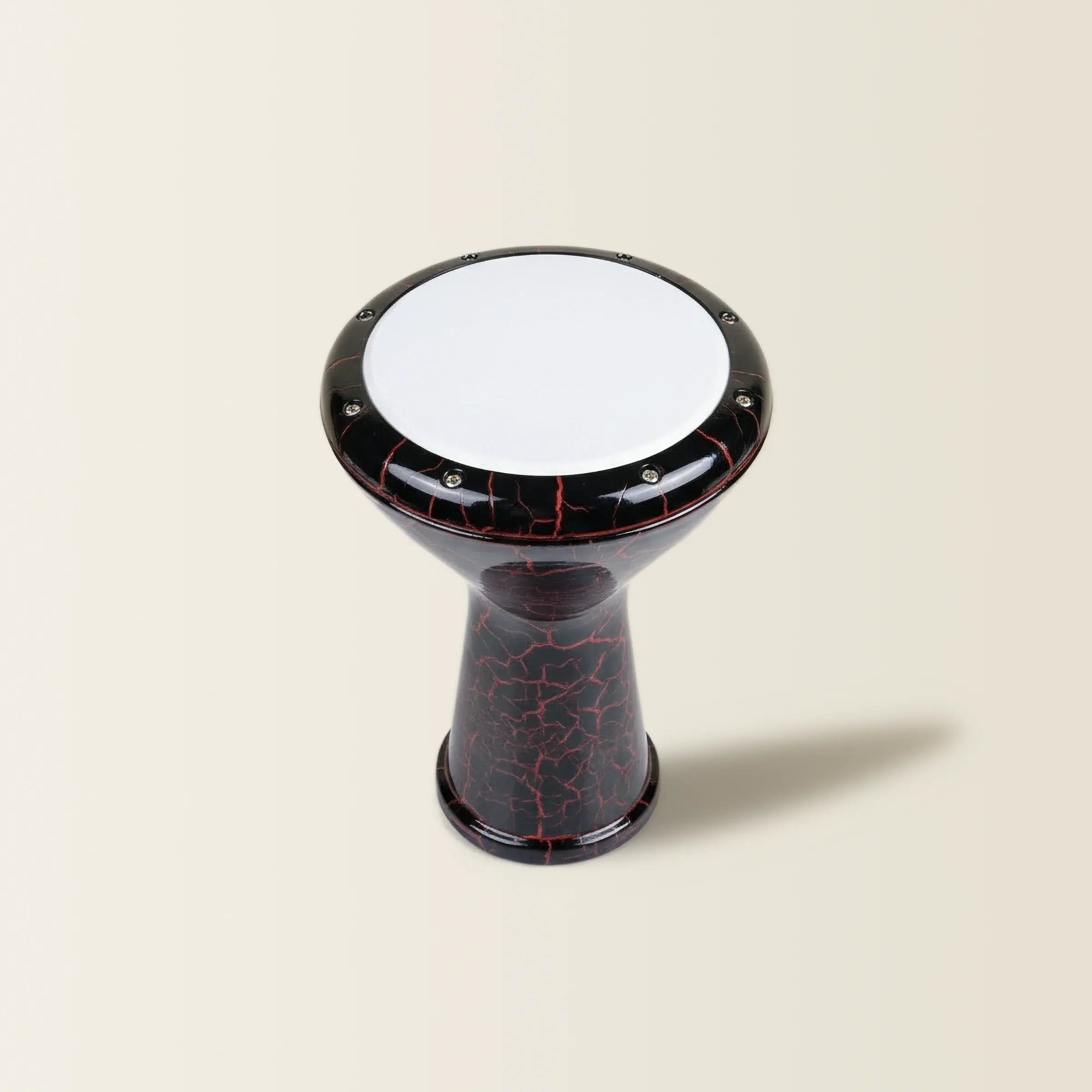 Cherry Crackle | Professional Metal Egyptian Darbuka
