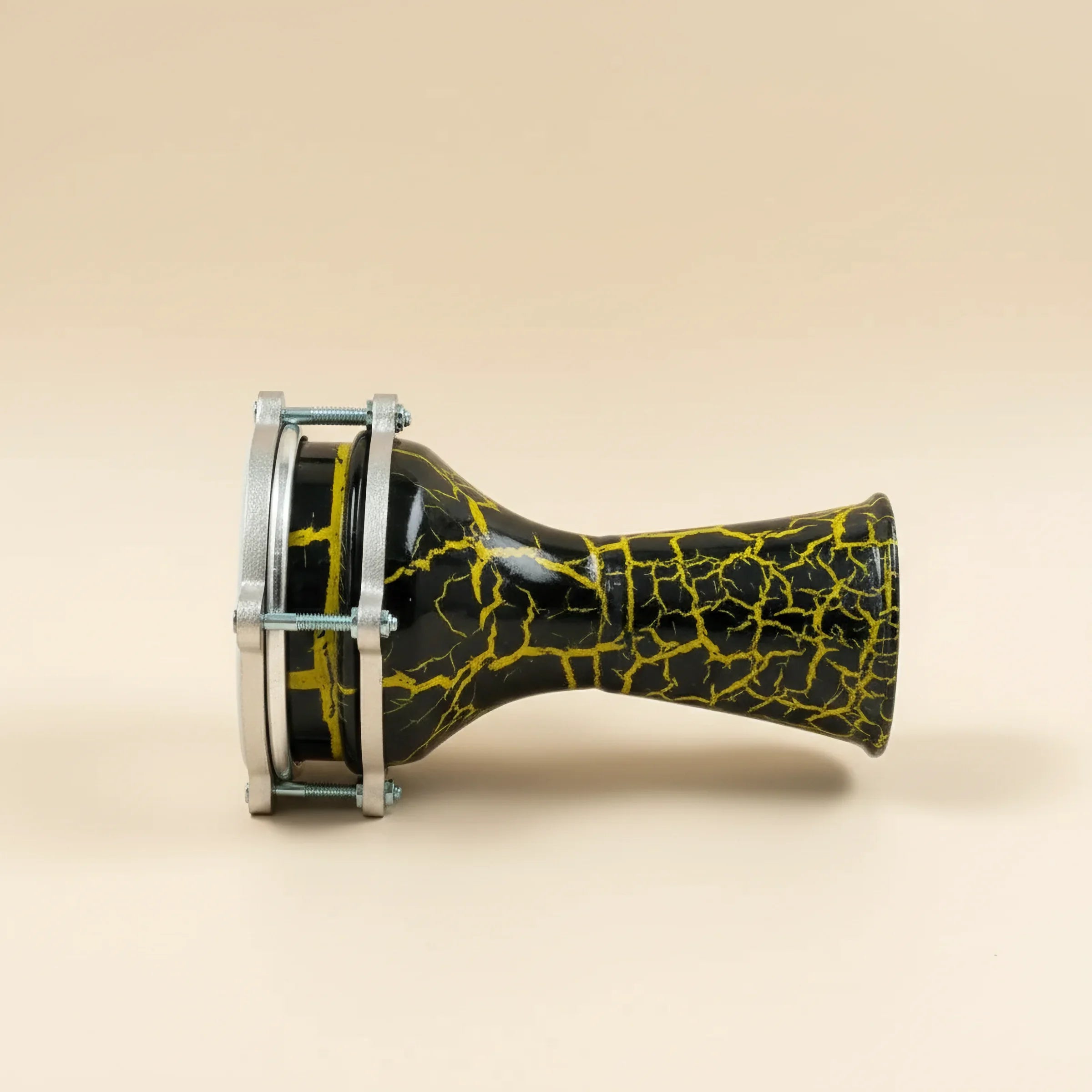 Nova Crackle | Yellow Star Mini Darbuka (Size: Mini)