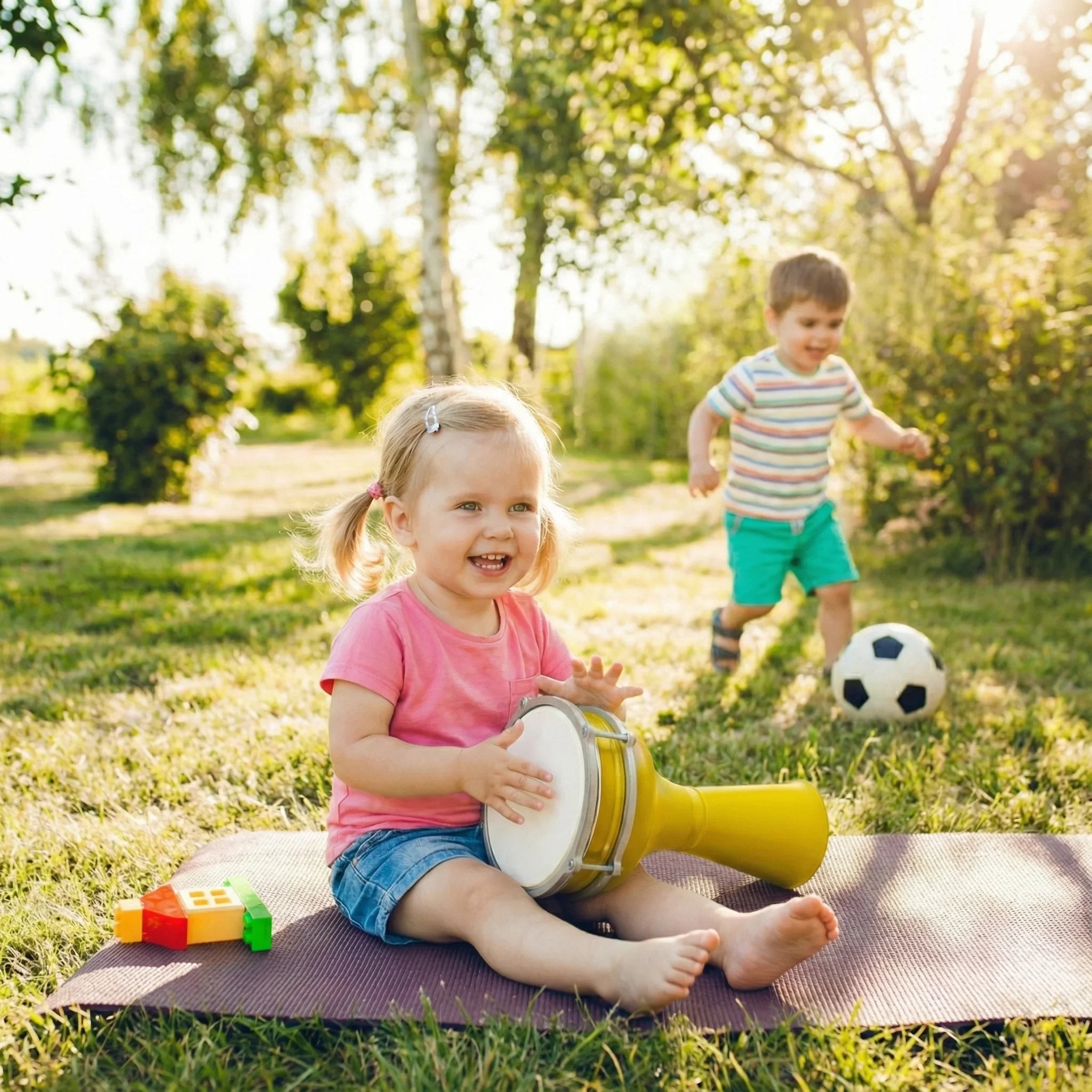 Citrine Beat | Yellow Turkish Style Kids Darbuka (Size No. 1)