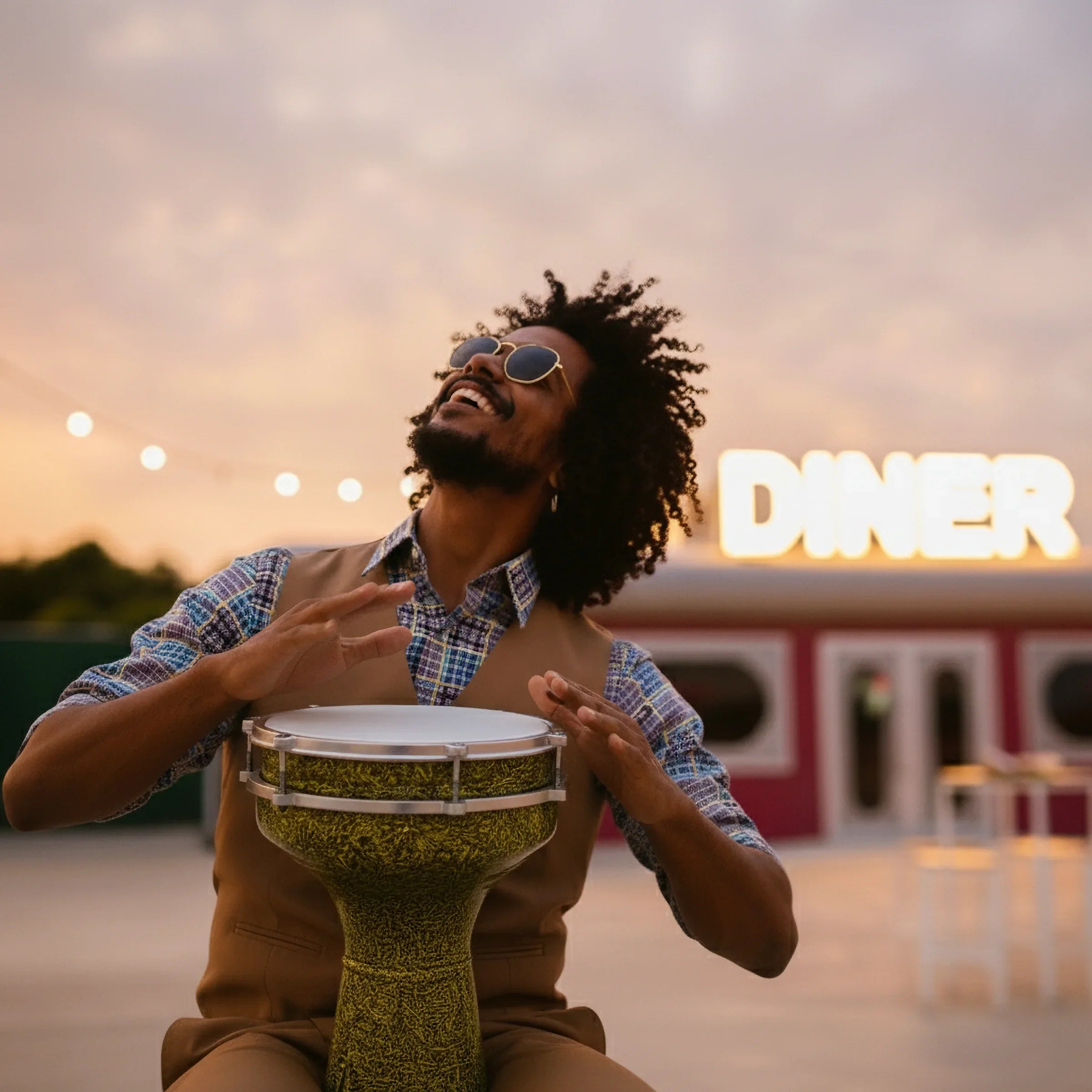 Amber Mottled | 23cm (9.0in) Turkish Style Percussion (Size No. 5)