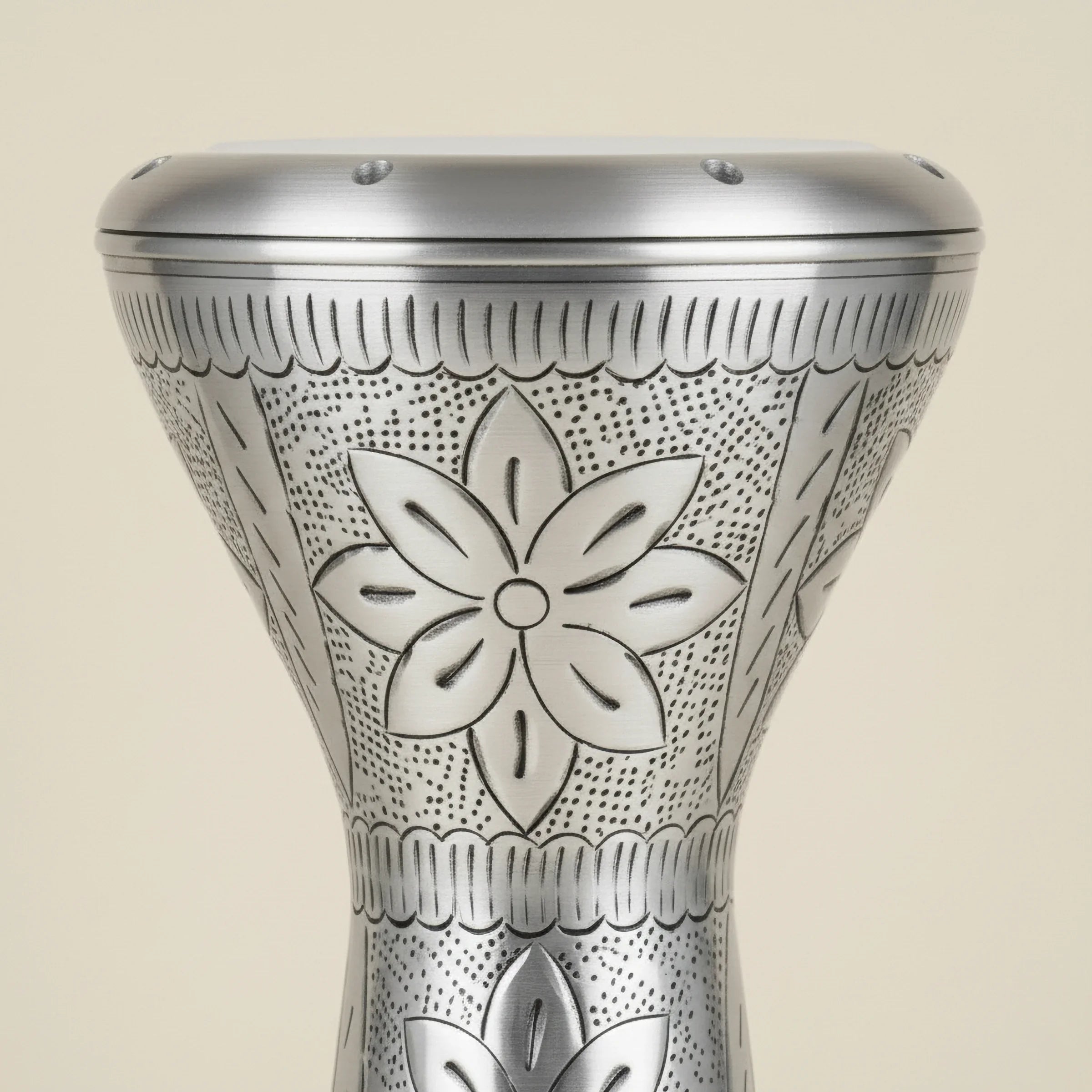 Artisan Echo | Hammered & Embossed Collector's Darbuka