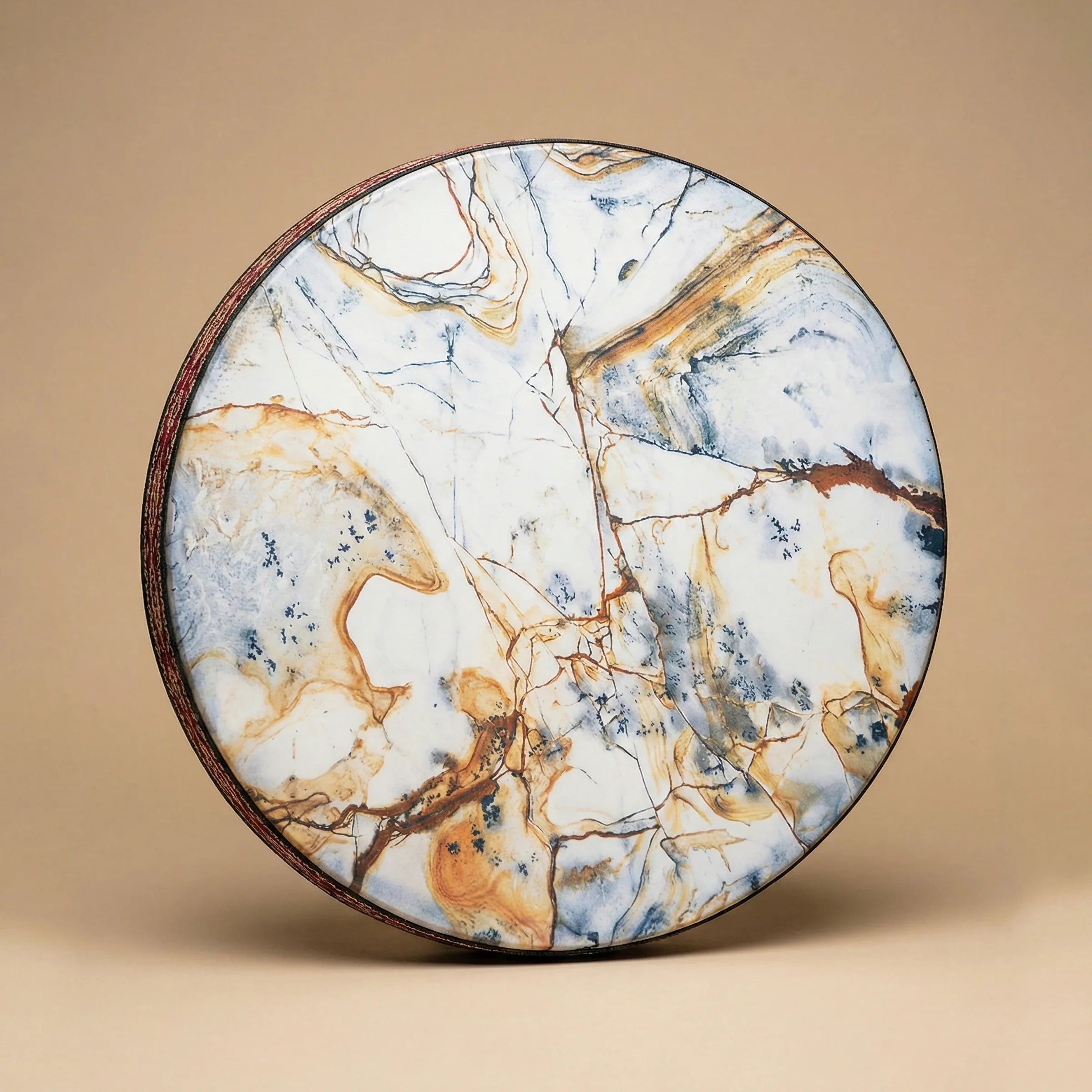 Persian Spirit | Professional Iranian Daf - 55cm Granite Texture (Erbane)