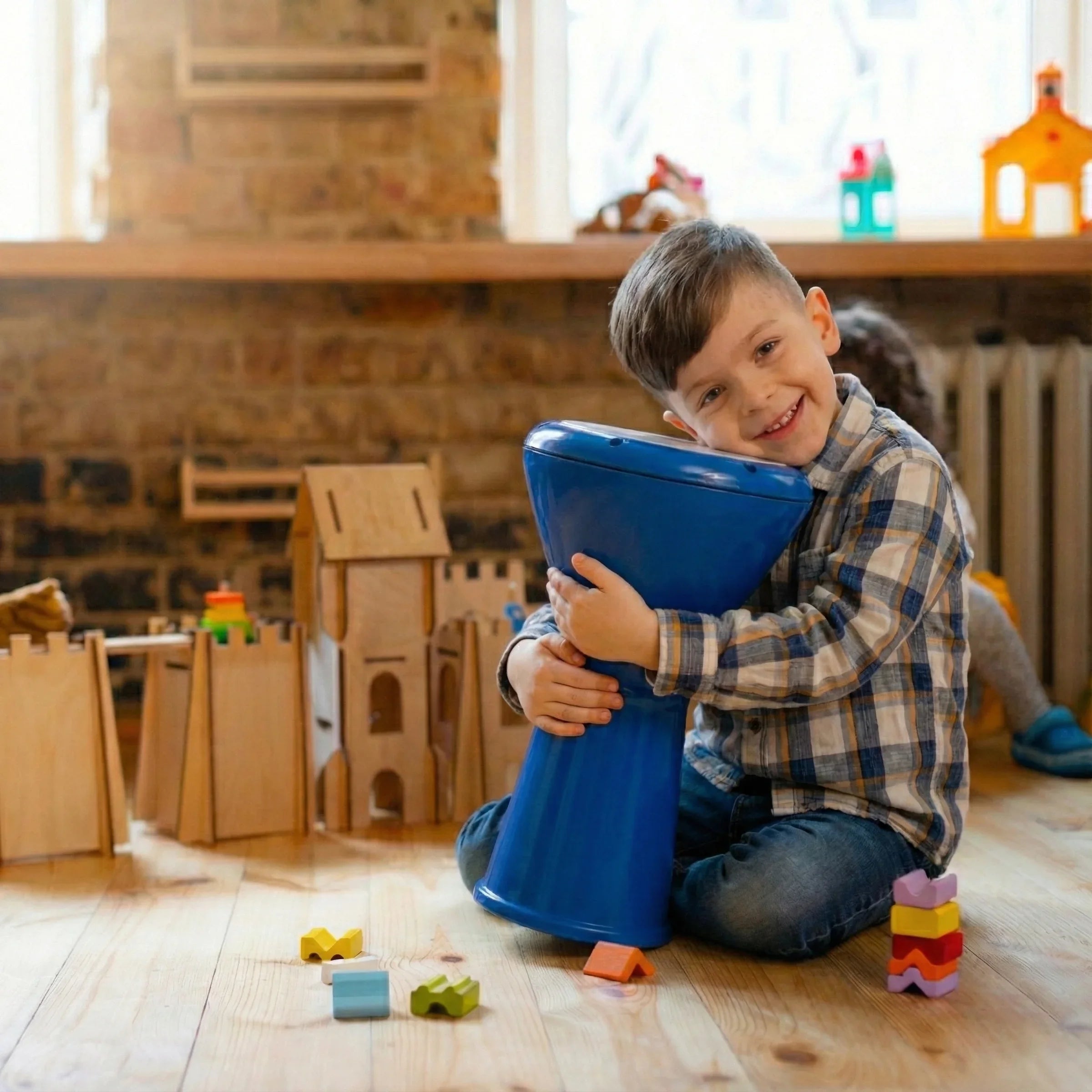 Cobalt Shine | Metallic Blue Egyptian Darbuka