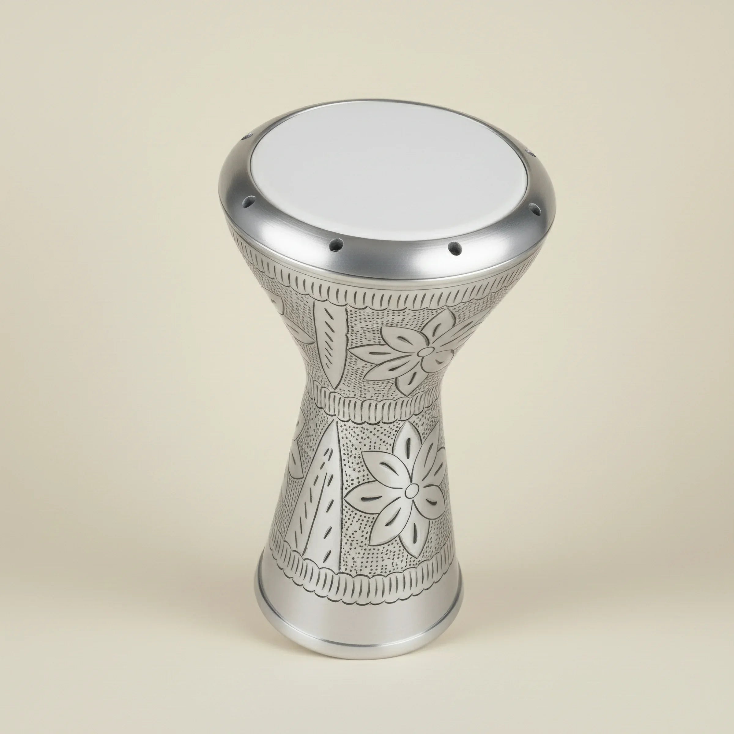 Artisan Echo | Hammered & Embossed Collector's Darbuka