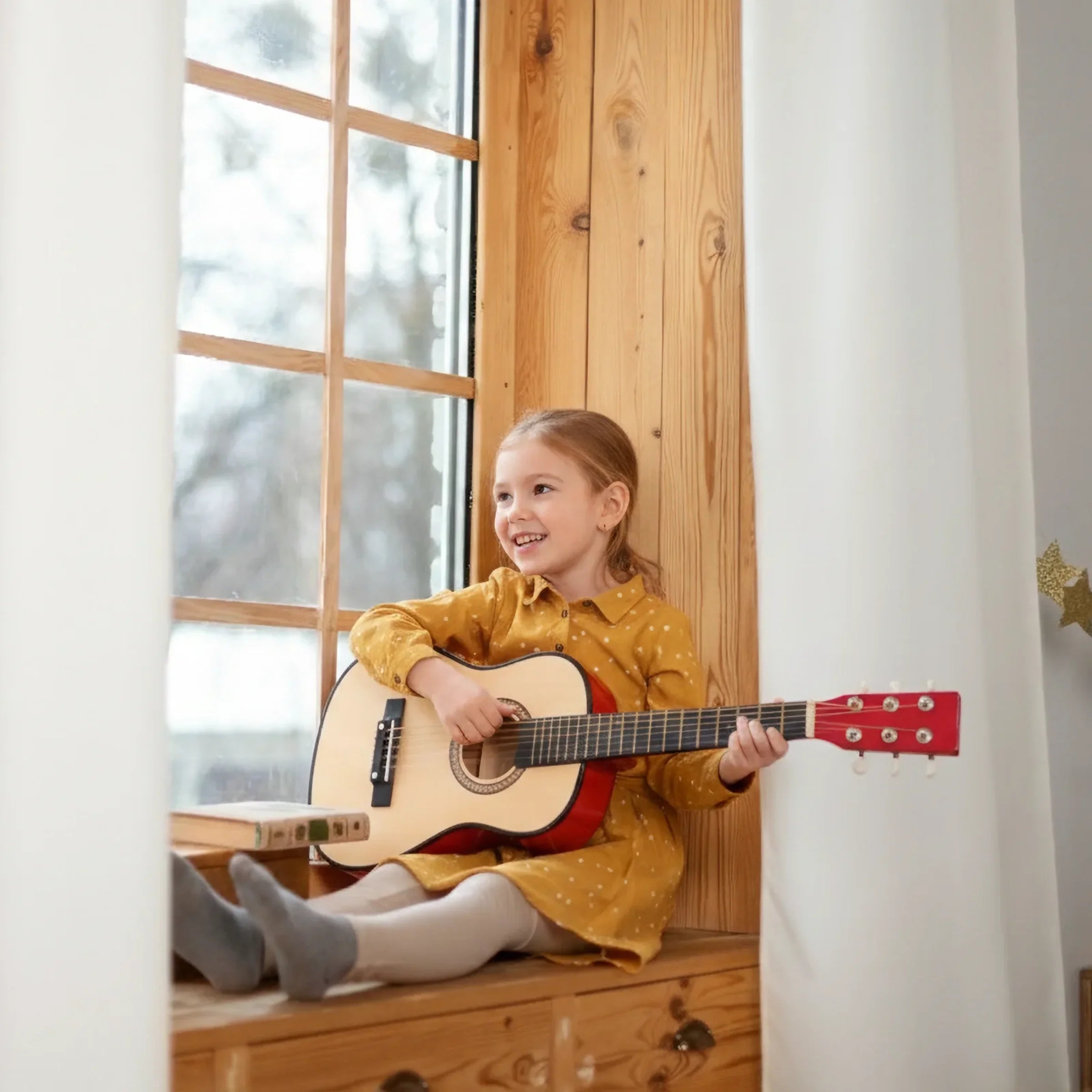 Origin Acoustic | 23" Mini Classical Guitar for Kids (Natural Wood)