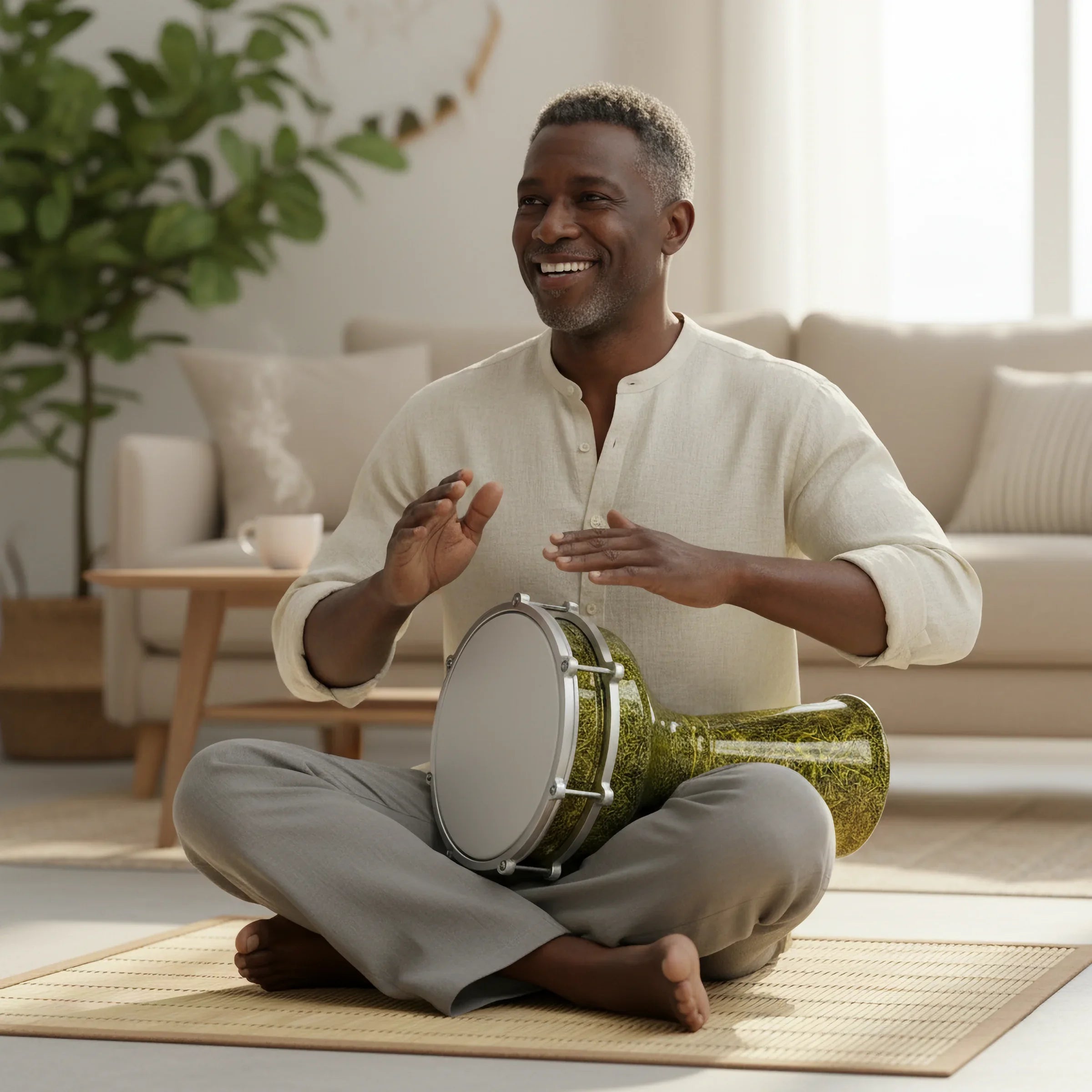 Amber Mottled | 23cm (9.0in) Turkish Style Percussion (Size No. 5)