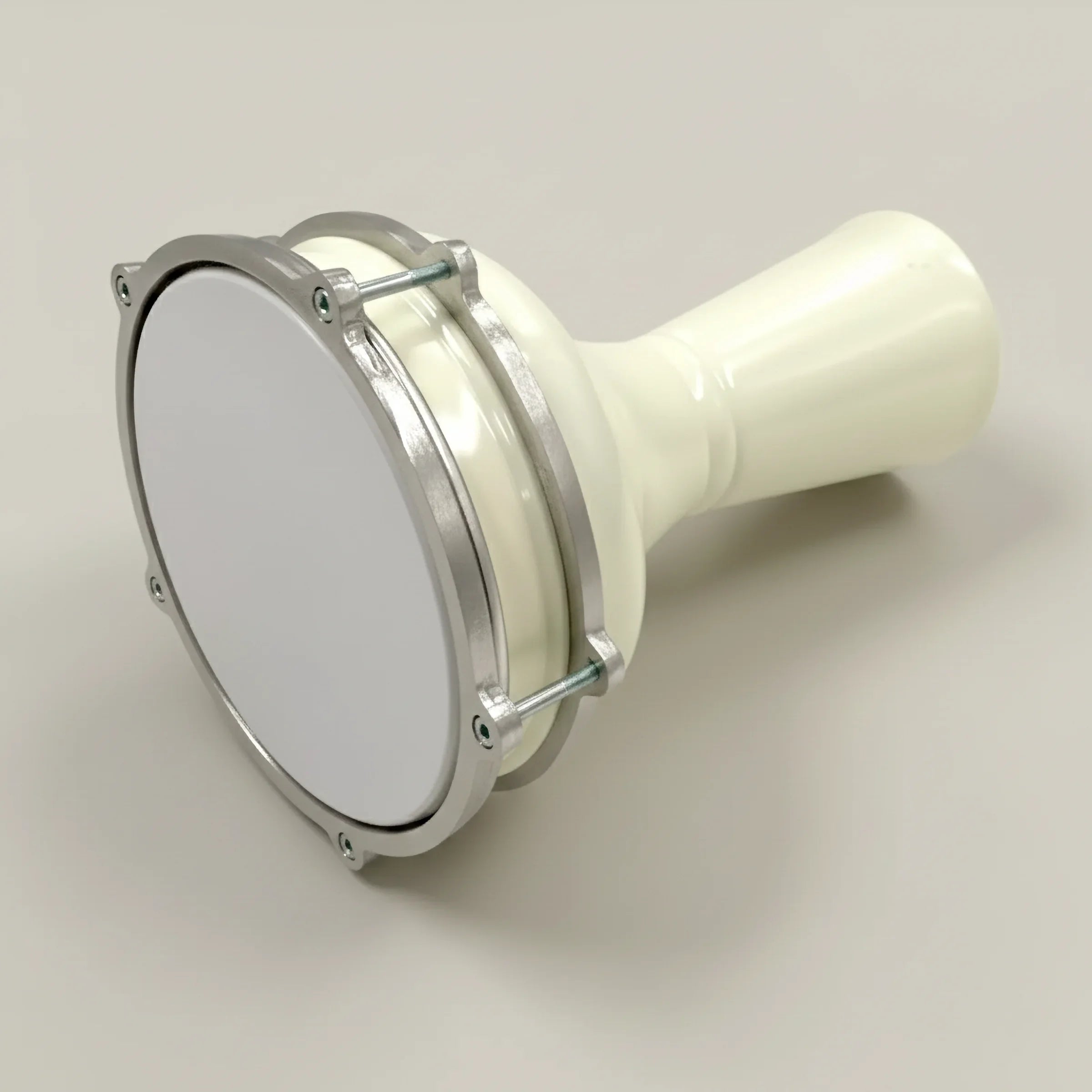 Pearl Beat | White Turkish Darbuka (Kids & Adults) - Size No. 4