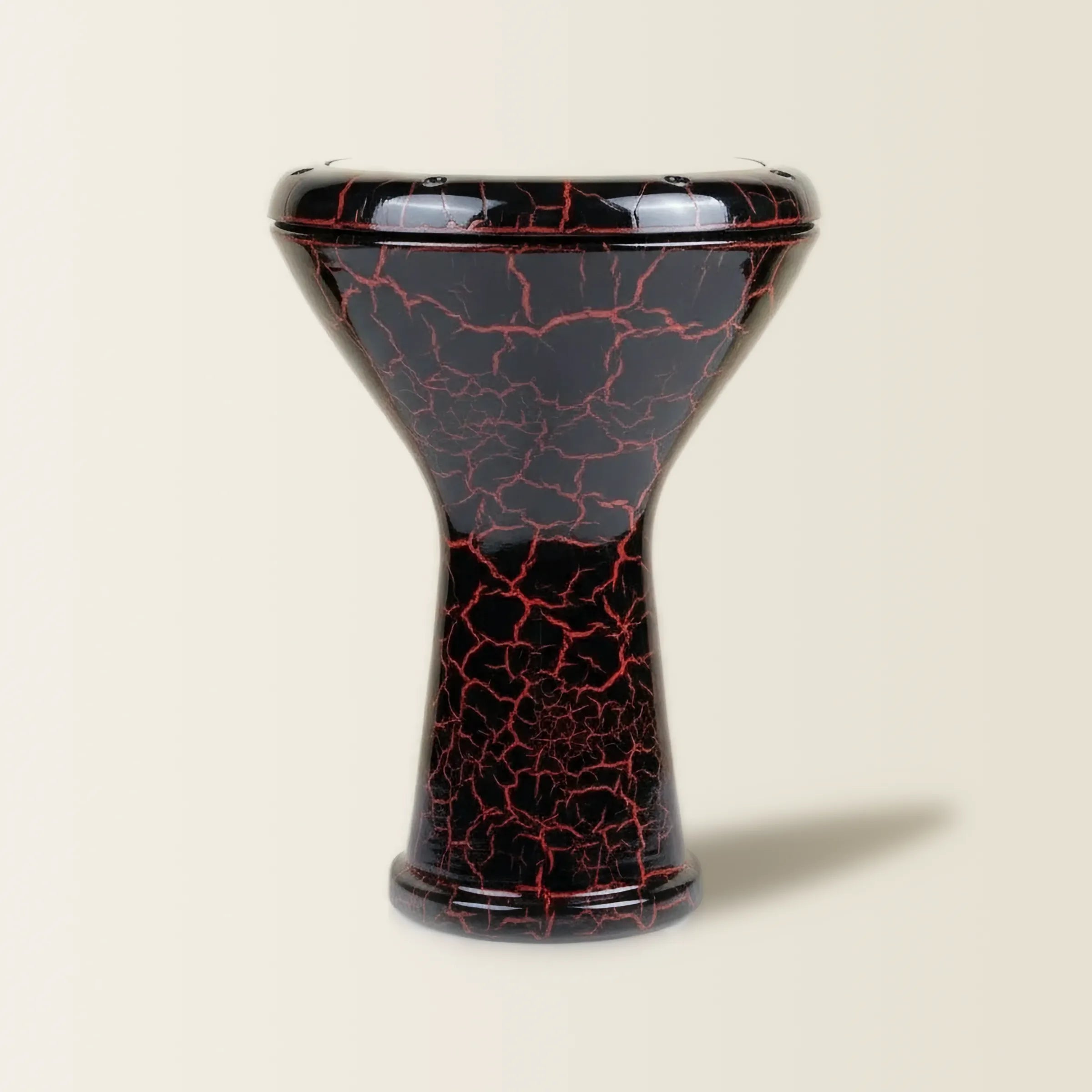 Cherry Crackle | Professional Metal Egyptian Darbuka
