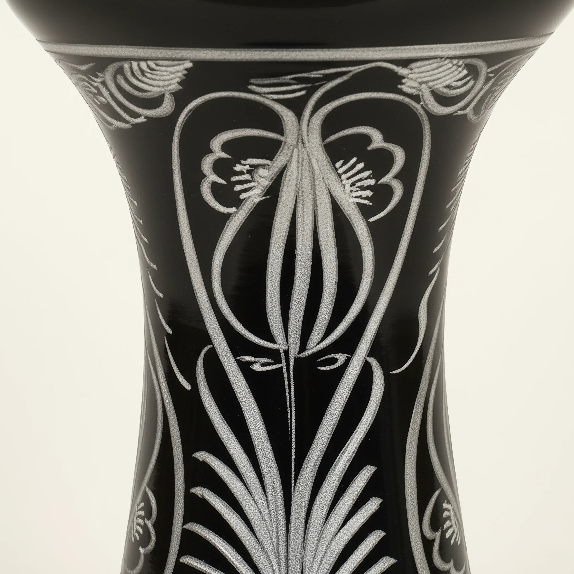 Rhythm Seed | Black Hand-Embroidered Child Darbuka (Size No. 4)
