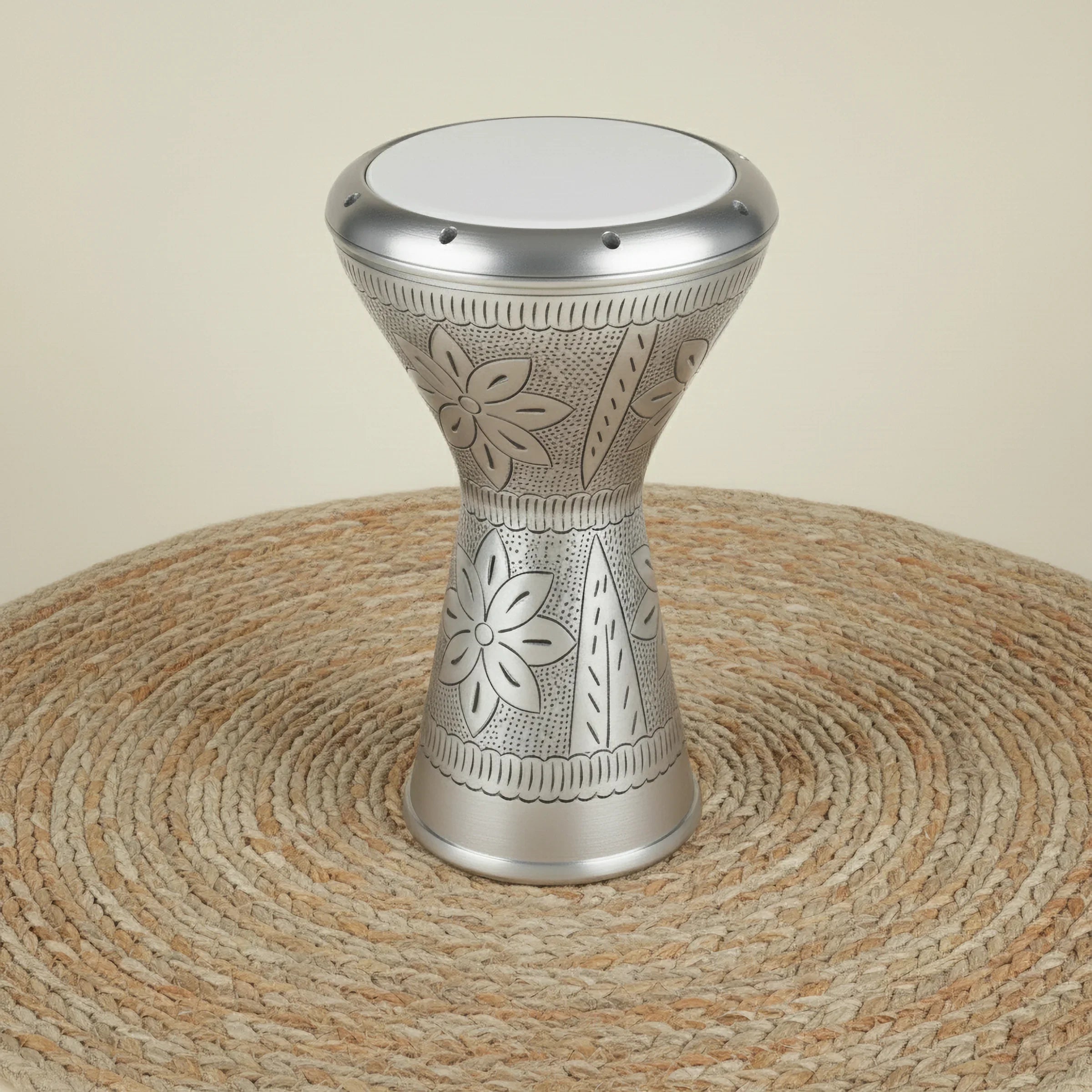 Artisan Echo | Hammered & Embossed Collector's Darbuka