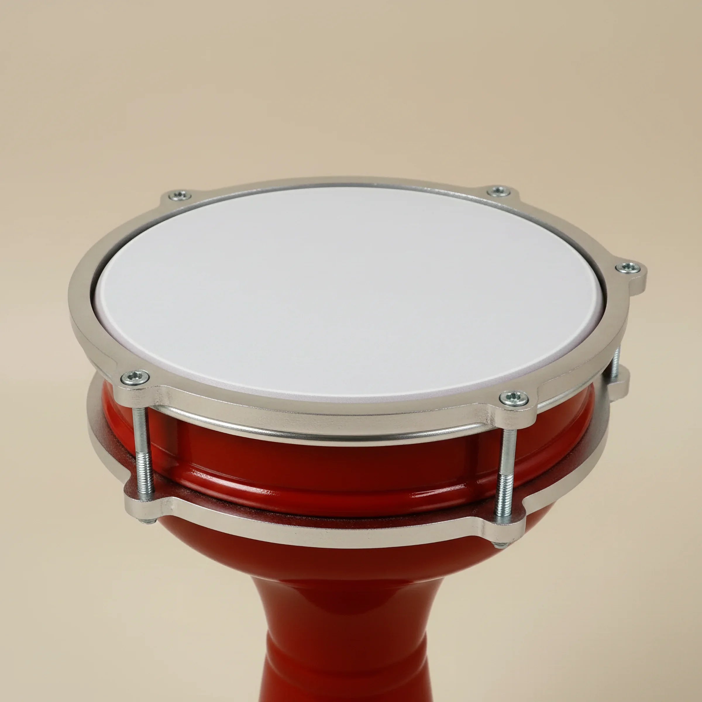 Ruby Beat | Red Turkish Style Kids & Adults Darbuka (Size No. 4)
