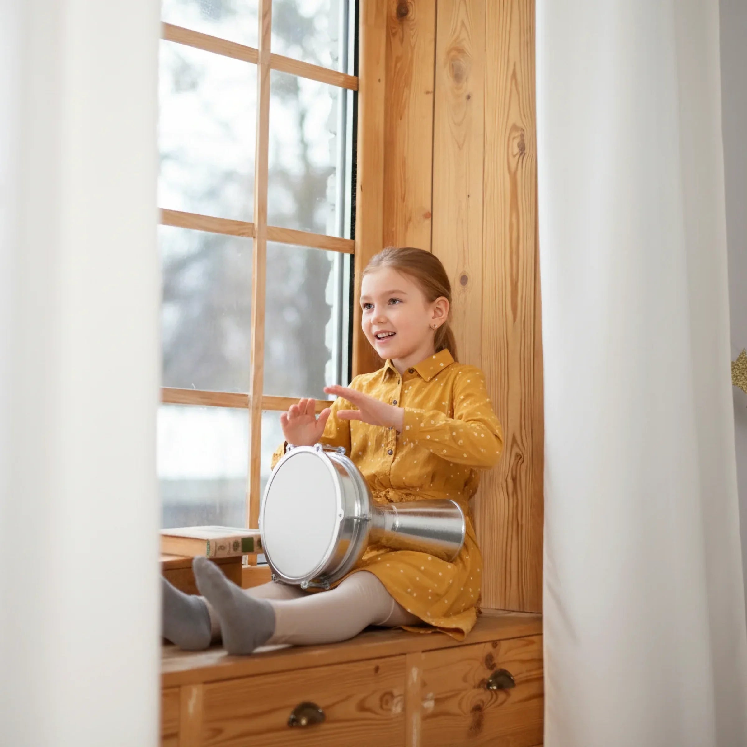 Little Beat | Turkish Style Aluminum Kids Darbuka (Size No. 3)