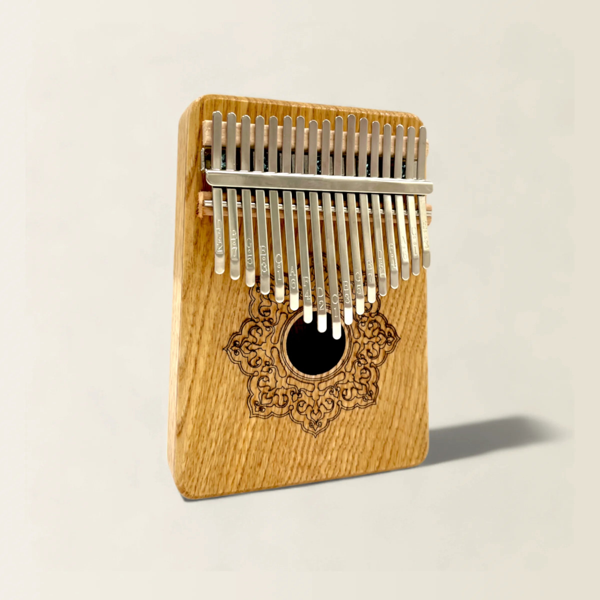 Nature's Echo | 17-Key Natural Wood Kalimba (Thumb Piano)
