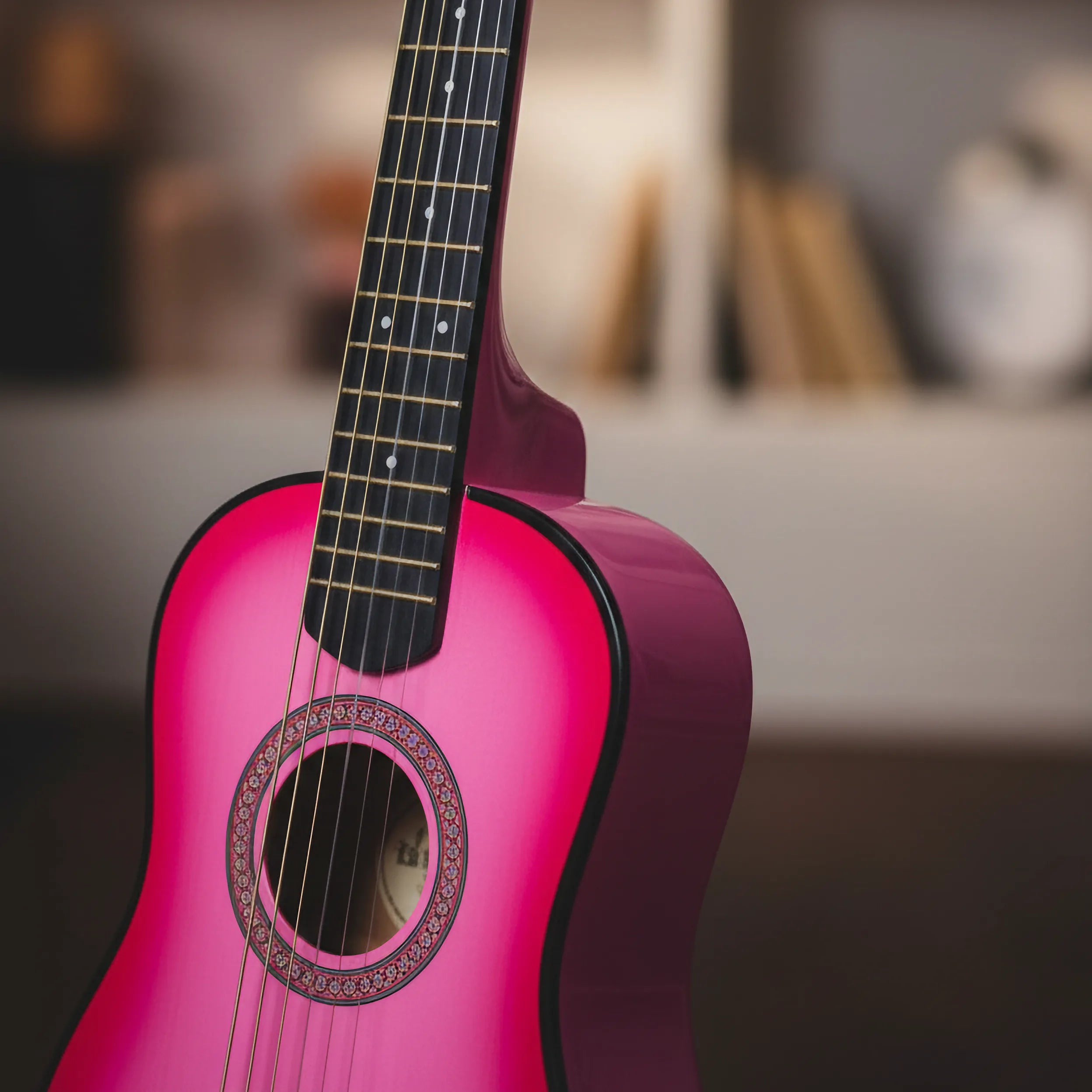 Pink Fantasy | 23" Mini Classical Guitar for Kids (Vibrant Pink)