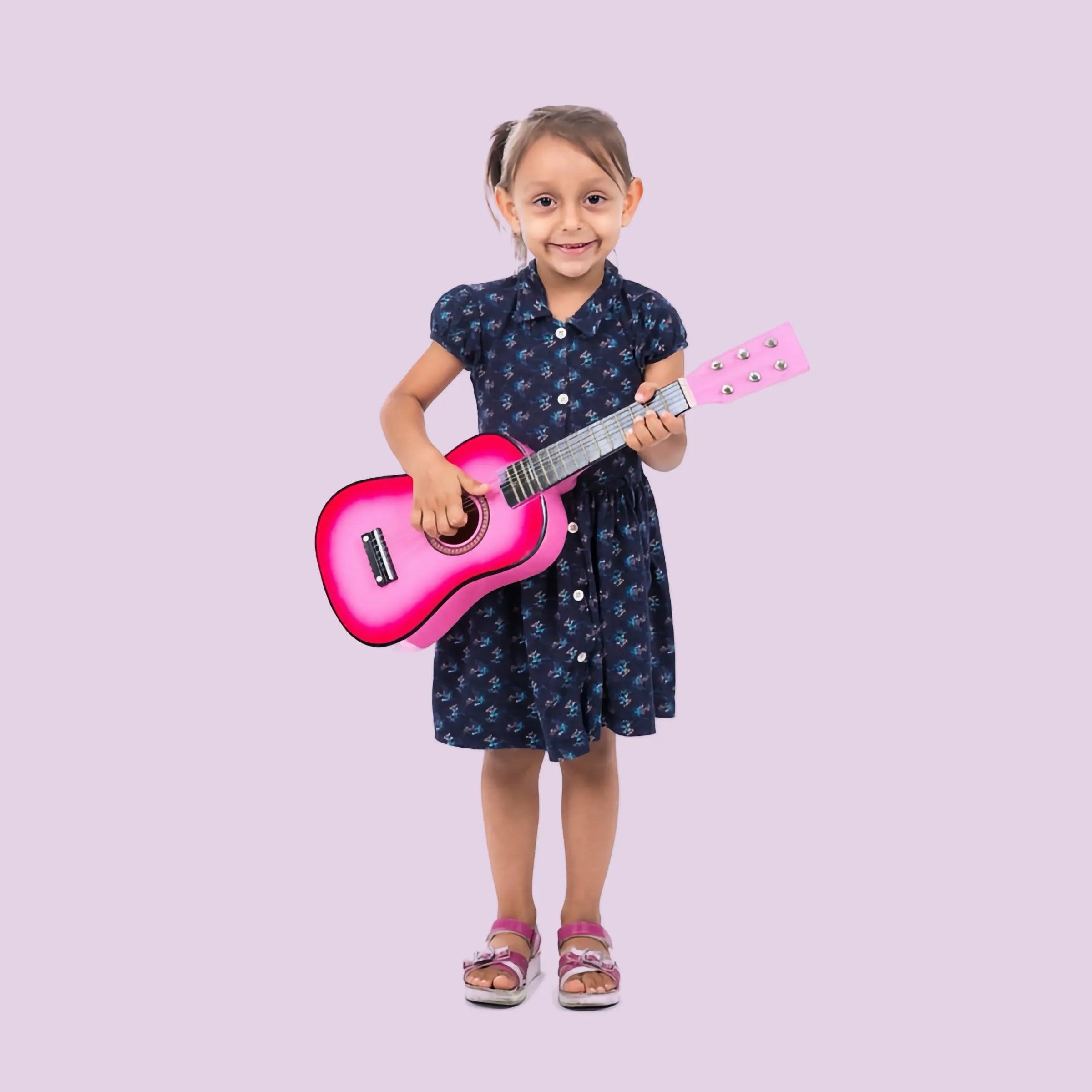 Pink Fantasy | 23" Mini Classical Guitar for Kids (Vibrant Pink)