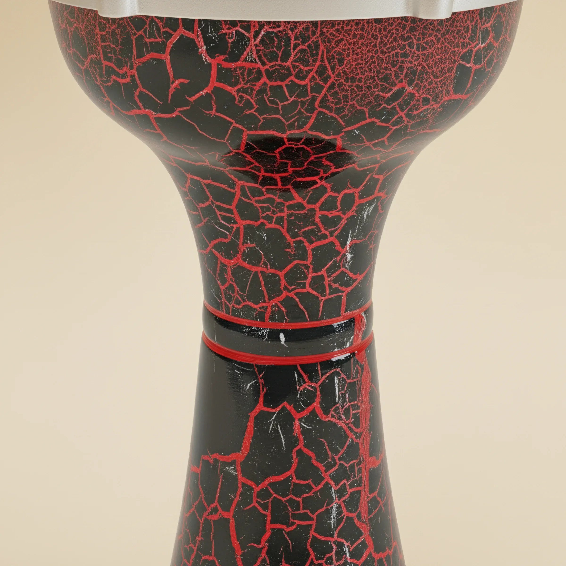 Scarlet Crackle | 23cm (9.0in) Turkish Style Percussion (Size No. 5)