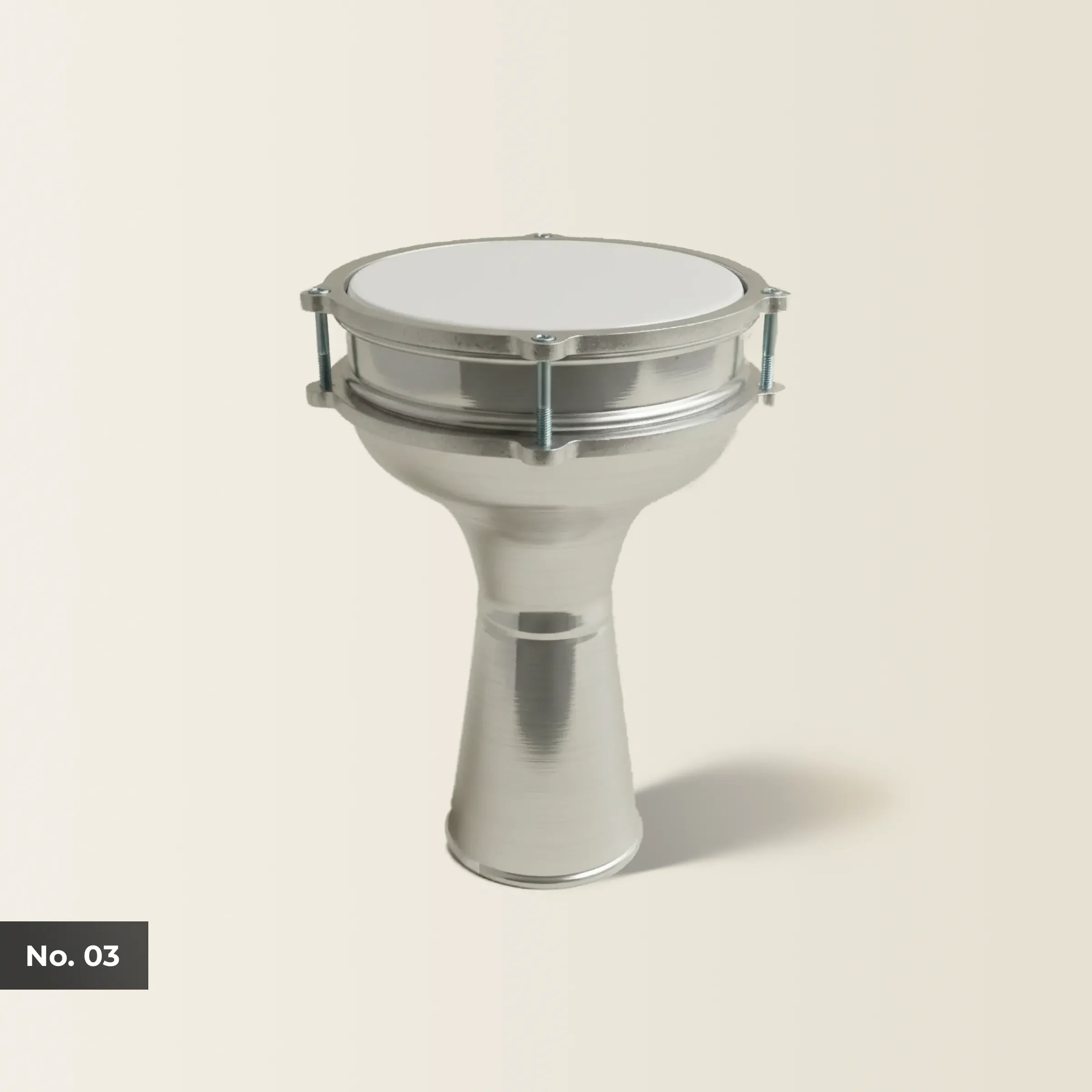 Little Beat | Turkish Style Aluminum Kids Darbuka (Size No. 3)