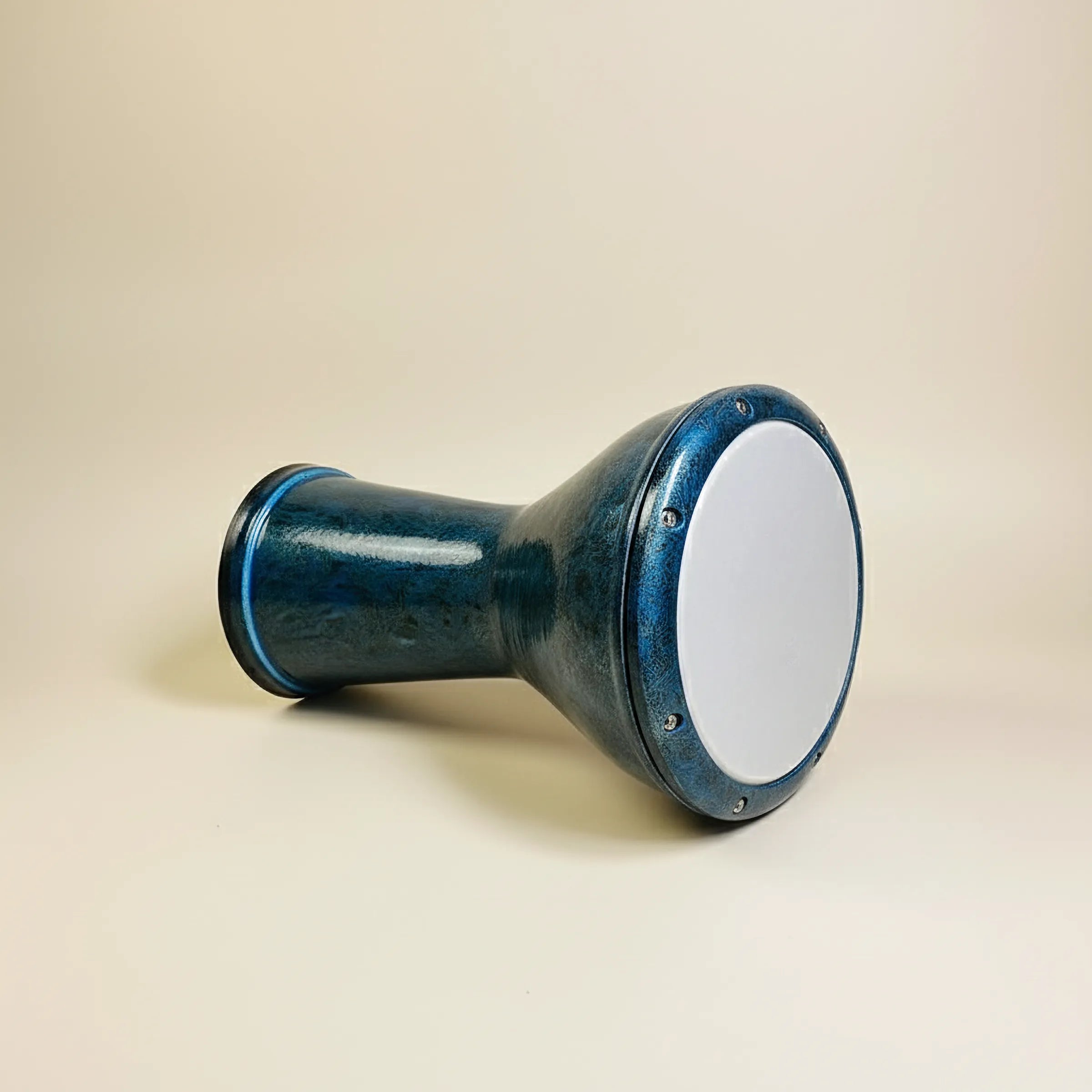 Ocean Speckle | Mottled Blue Ceramic Egyptian Doumbek Drum