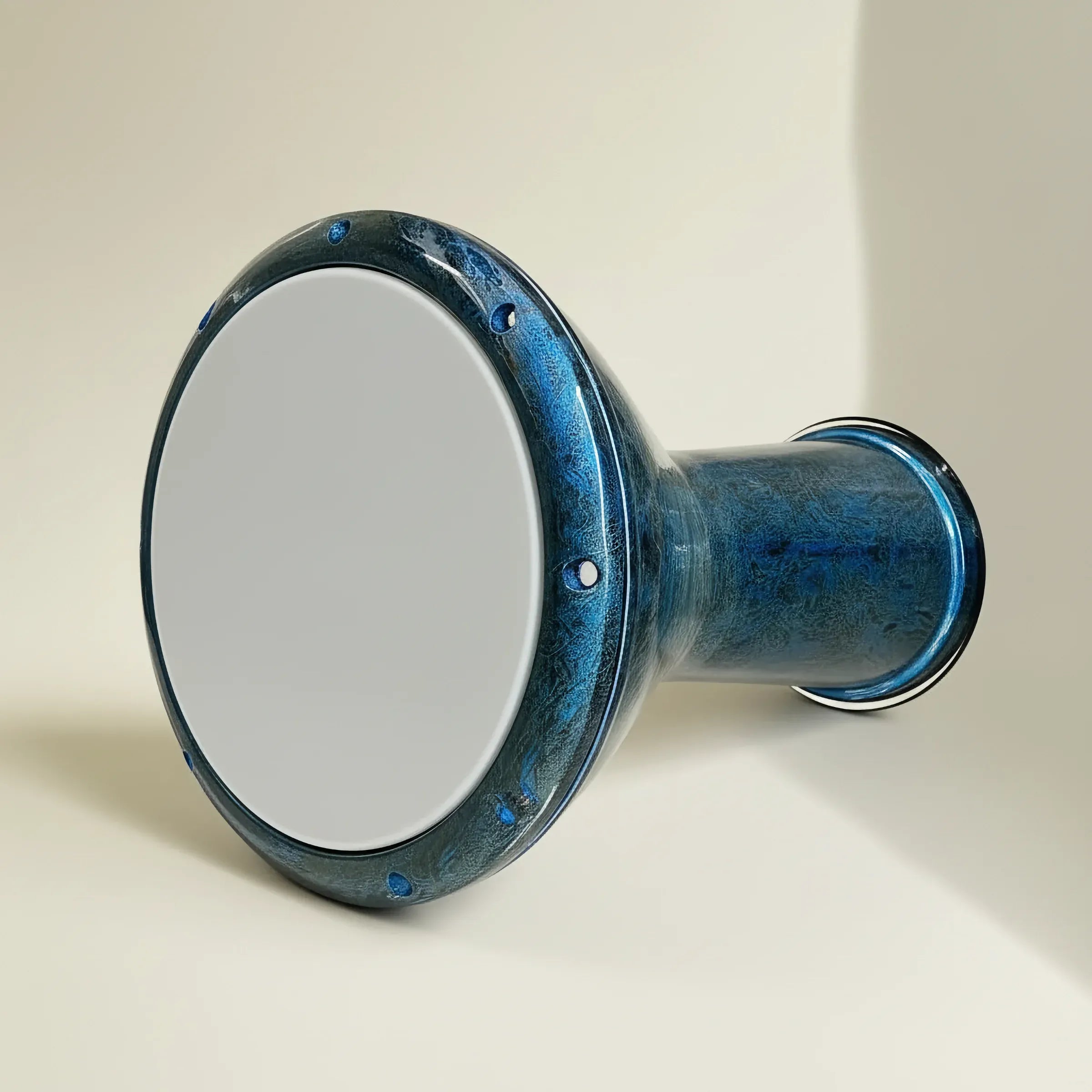 Ocean Speckle | Mottled Blue Ceramic Egyptian Doumbek Drum