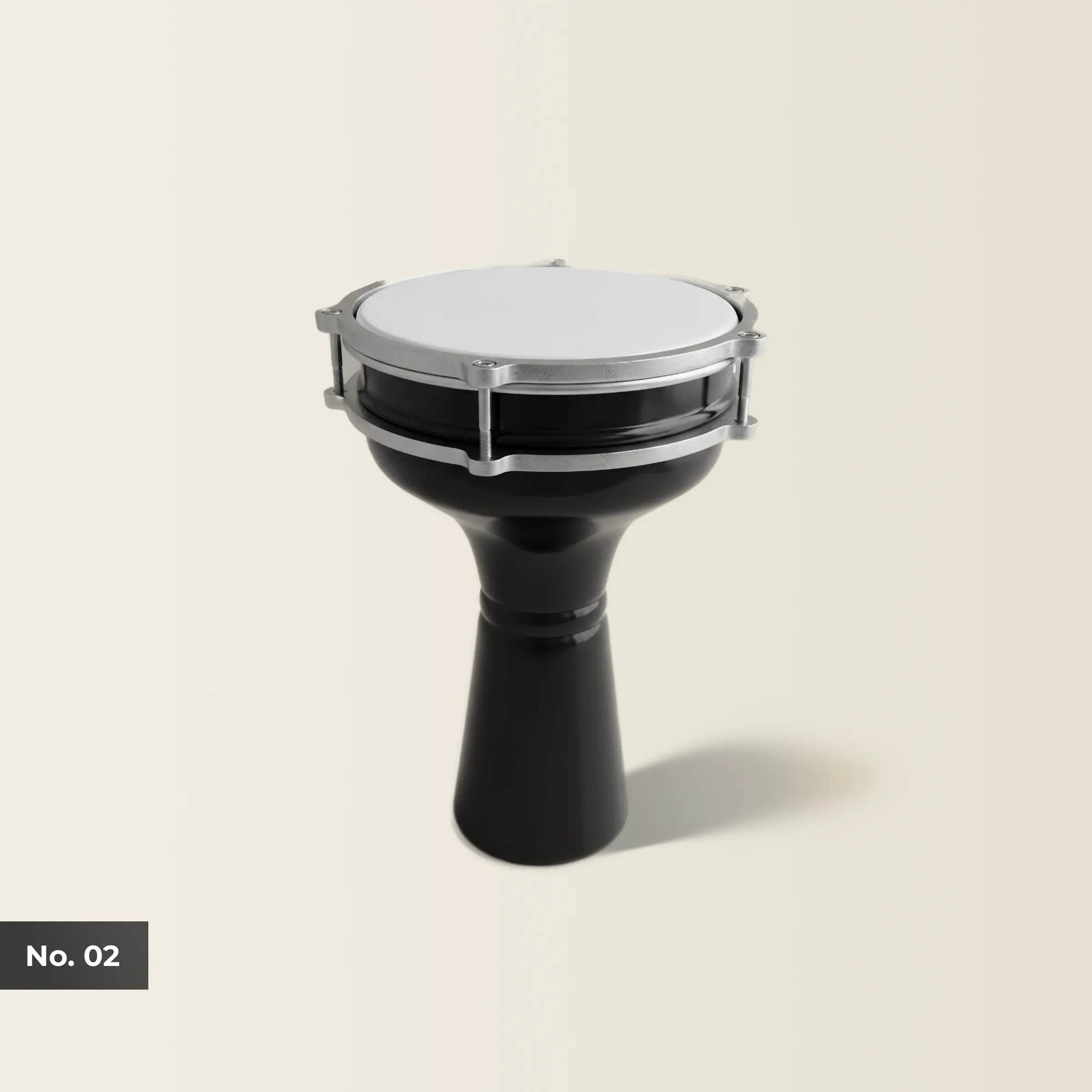 Onyx Beat | Black Turkish Style Kids Darbuka (Size No. 2)