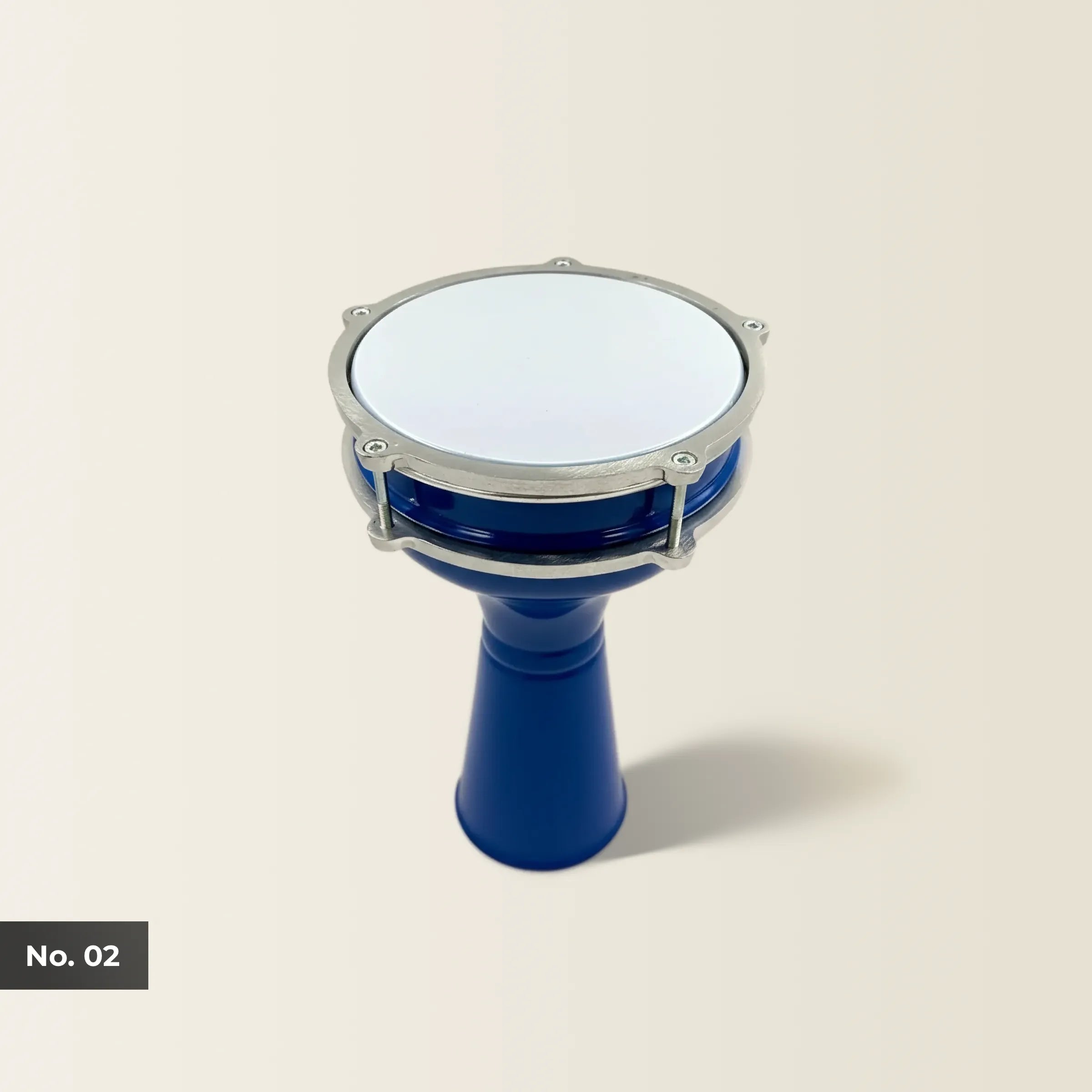 Sapphire Beat | Ocean Blue Turkish Style Kids Darbuka (Size No. 2)