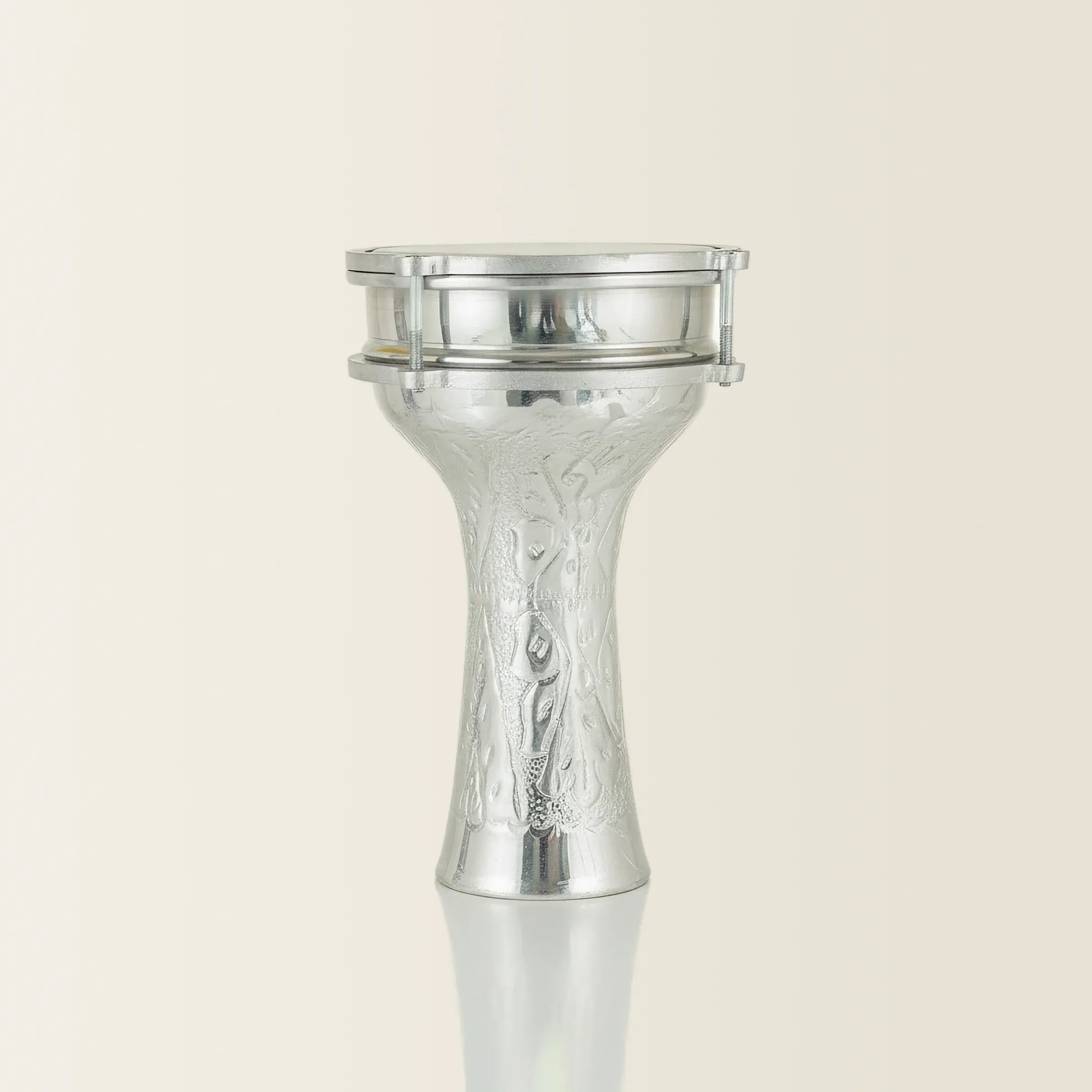 Sculpted Rhythm | Hammered Embossed Child Darbuka (Size No. 4)