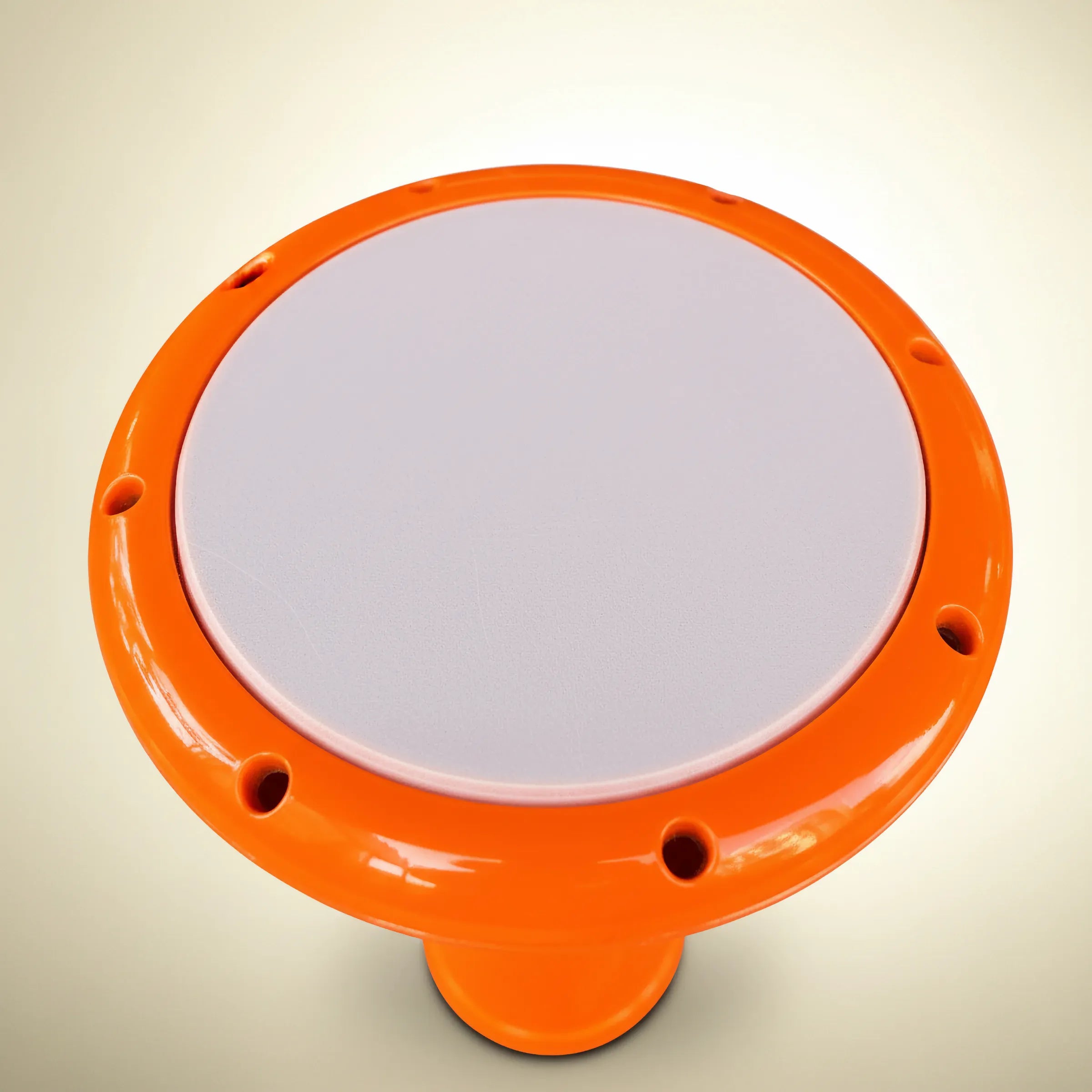 Sunset Strike | Professional Orange Fiberglass Egyptian Darbuka